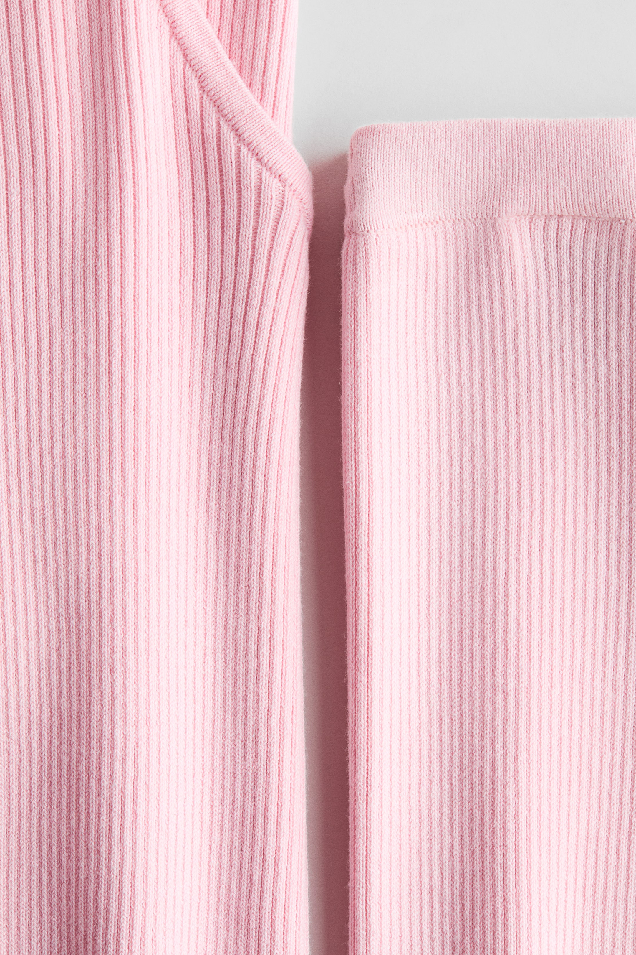 View larger image: 2-piece top and leggings set - Pink - Kids | H&M IE 6