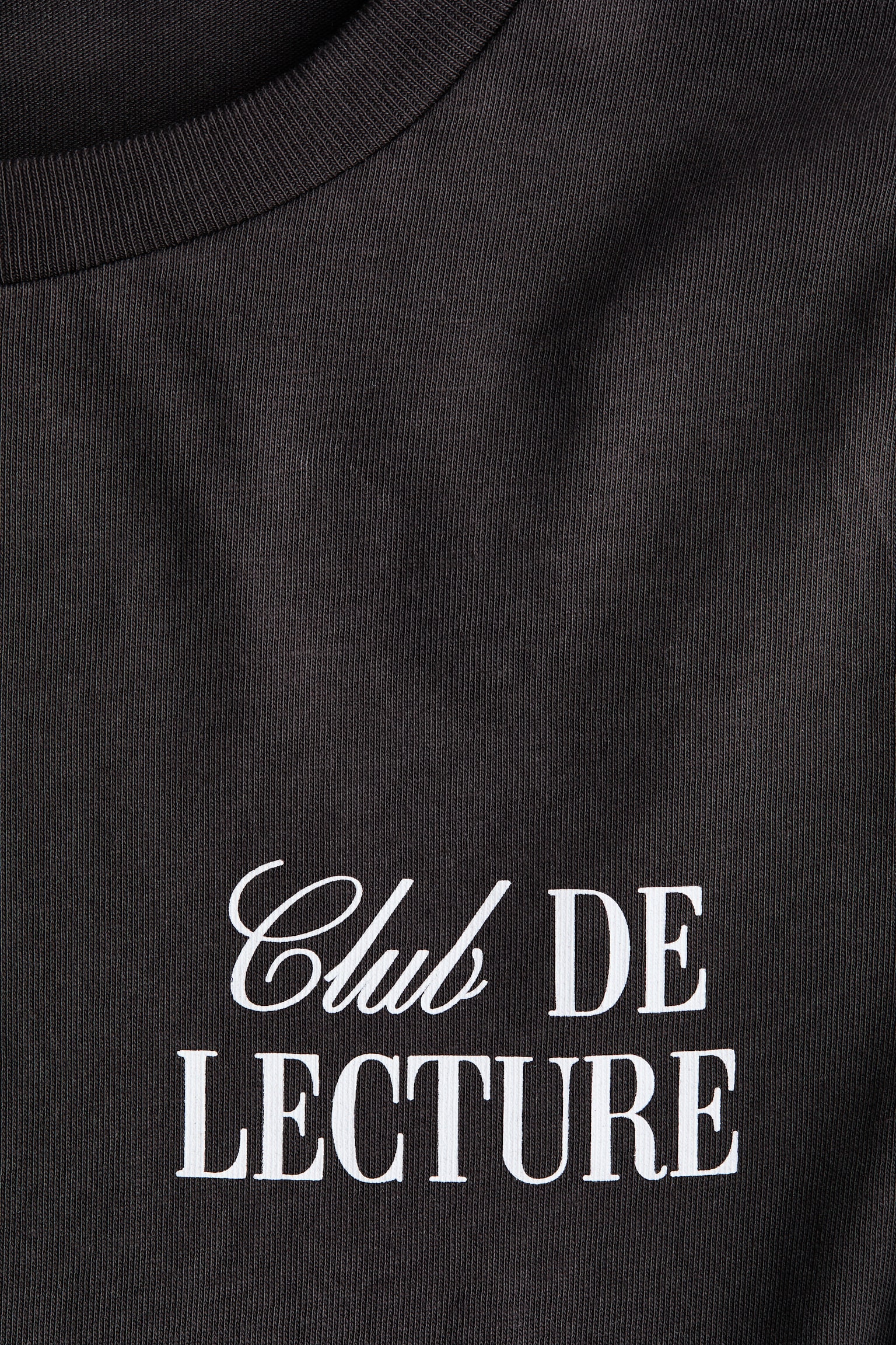 Cotton T-shirt - Black/Club de Lecture/Light pink/L'art Toujours/White/Polo/White/L'art Toujours/Red/Milano/Powder pink/Beach Hotel/White/Club de Sport/White/Striped/White/Curaçao - 3