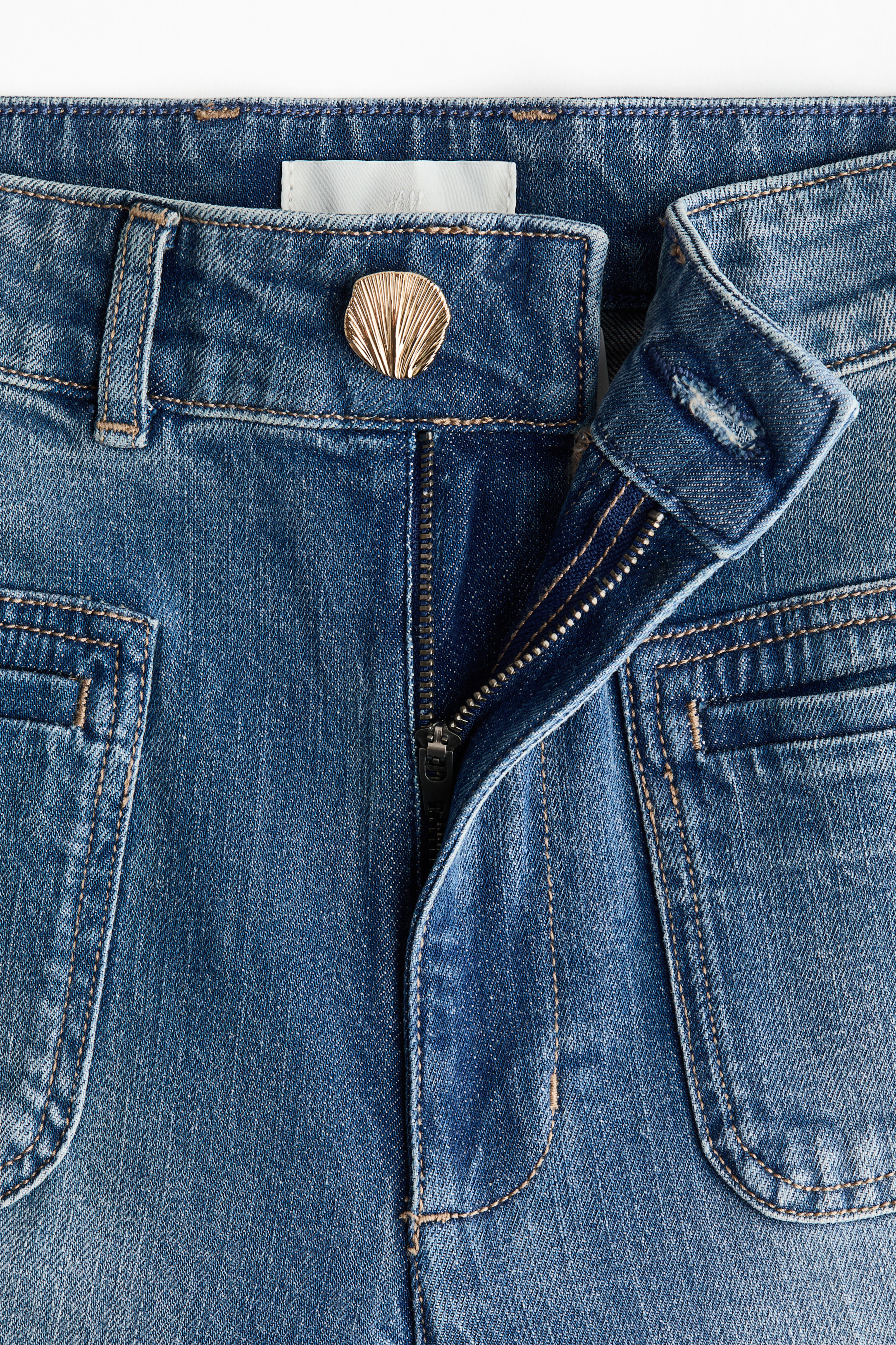 Wide High Jeans