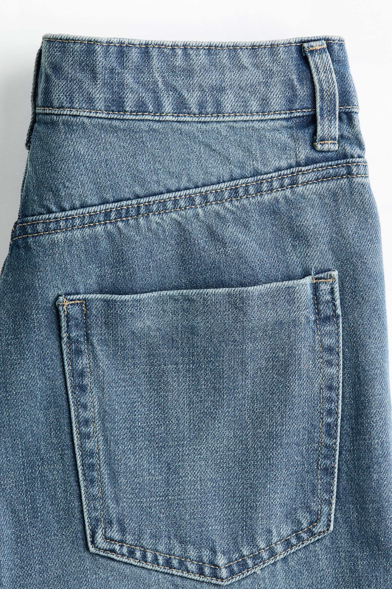 Wide High Jeans - כחול ג'ינס/כחול ג'ינס/שחור משופשף/כחול ג'ינס בהיר - 3