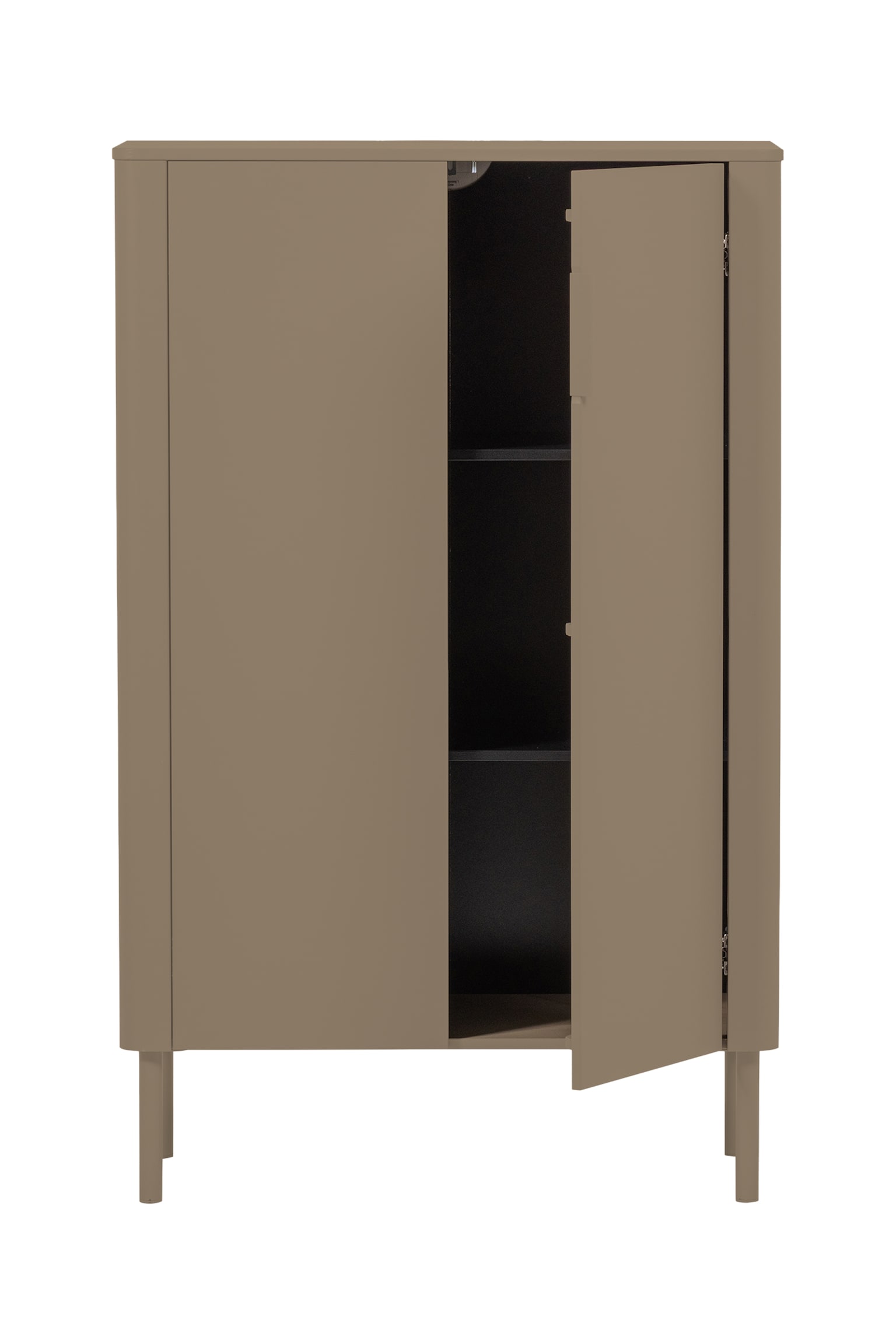 Gunnar Schrank Mit 2 Türen - Grau - 7