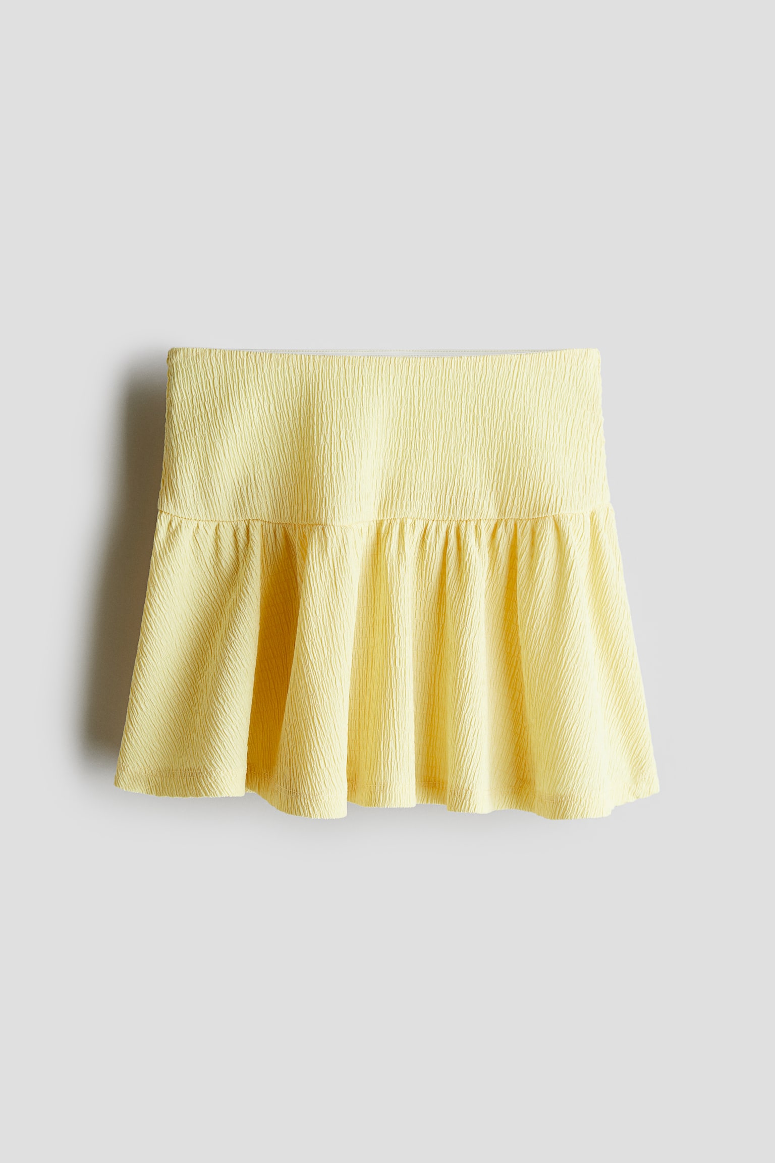 Crinkled jersey skirt - Yellow/Dusty blue/Cream/Yellow/Bunnies/Turquoise/Harlequin-patterned/Peach - 1