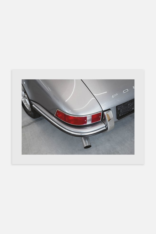 1969 Porsche Poster - Grau - 1