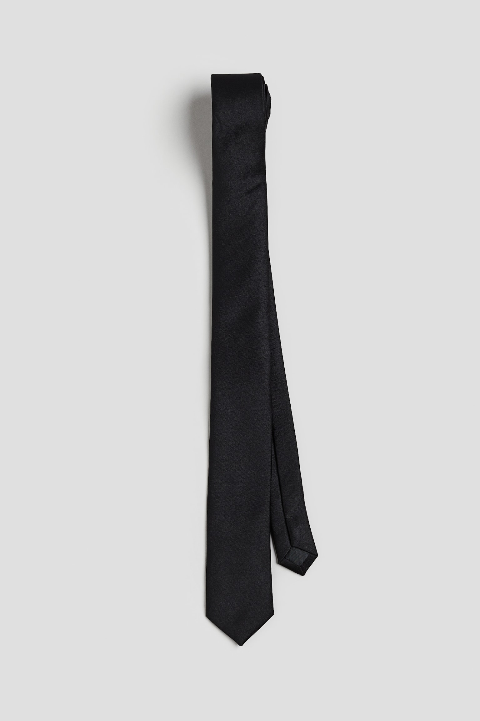 Tie - Black/Dusty blue - 2