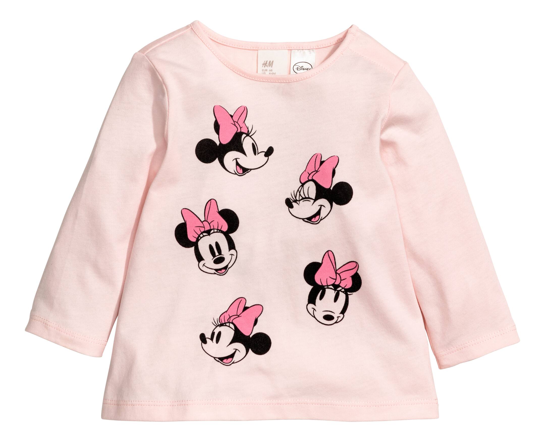 View larger image: 2-pack jersey tops - Pink/Minnie Mouse - Kids | H&M GB 1
