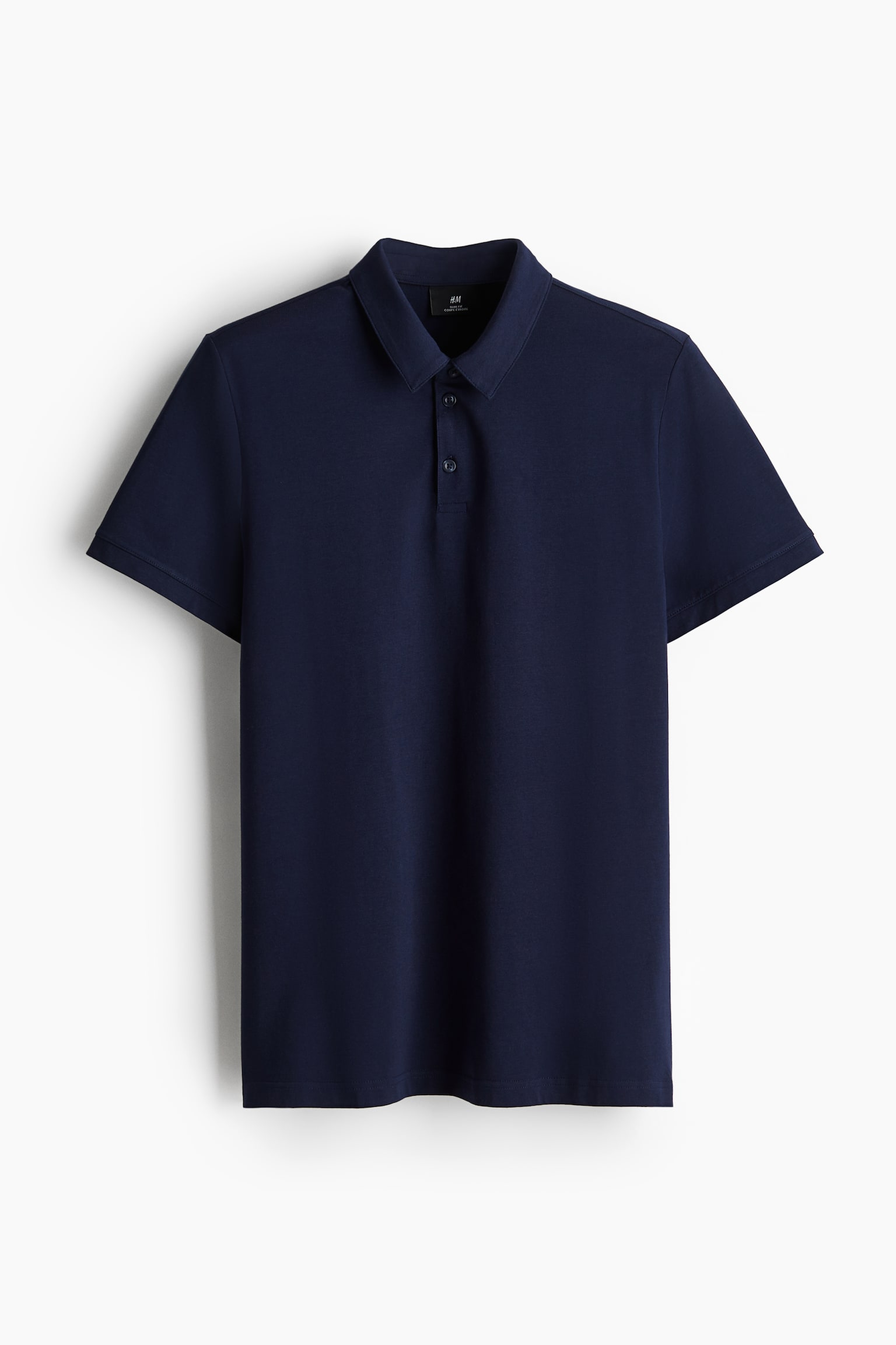 Slim Fit Polo shirt - Navy blue/White/Black/Dark grey - 2