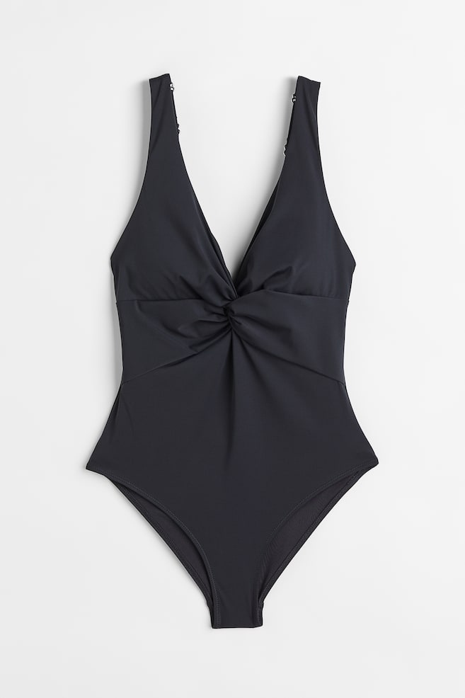 Shaping swimsuit - Black/Dark blue - 2