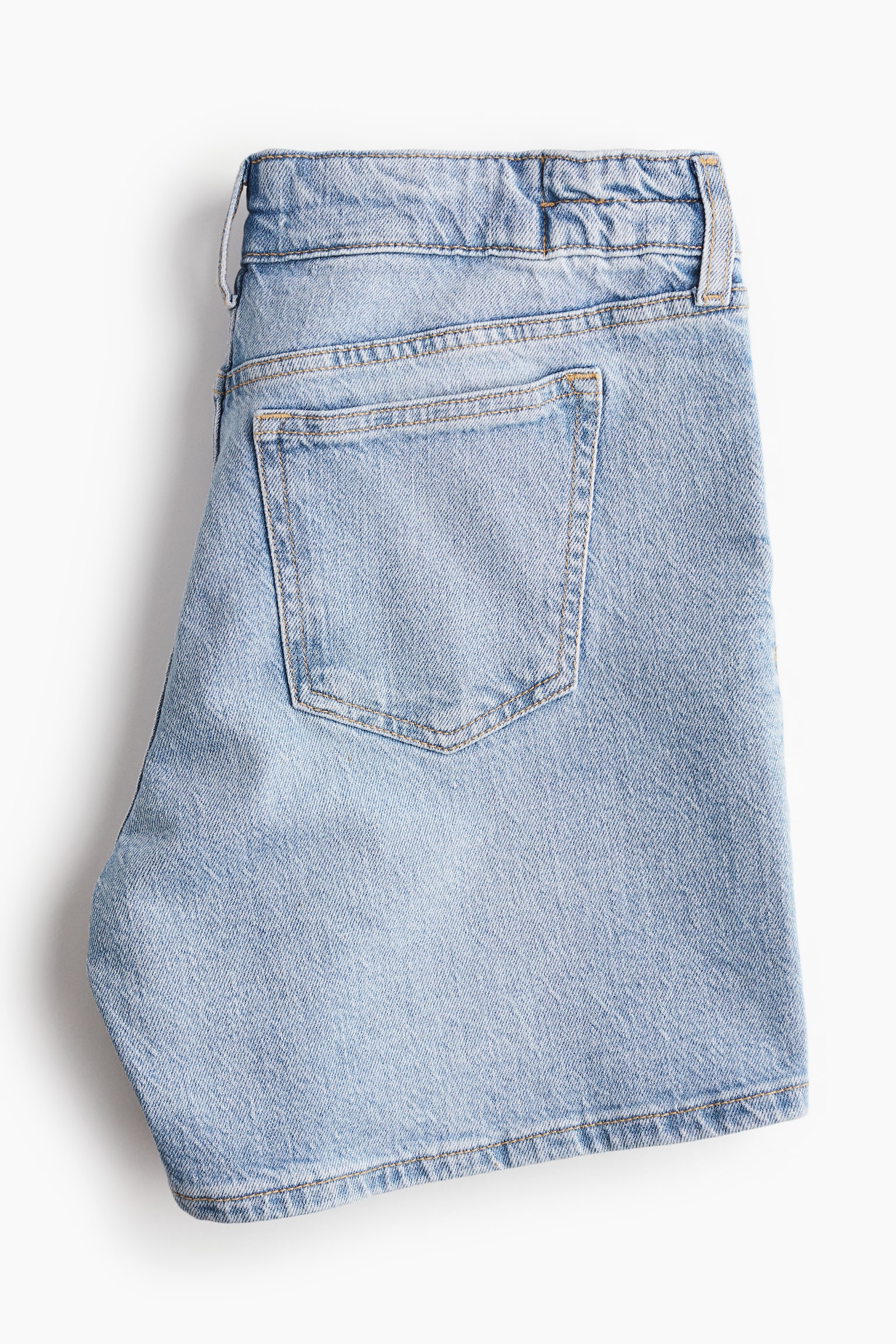 MAMA Before & After Denim Shorts - Light denim blue/Denim blue - 6