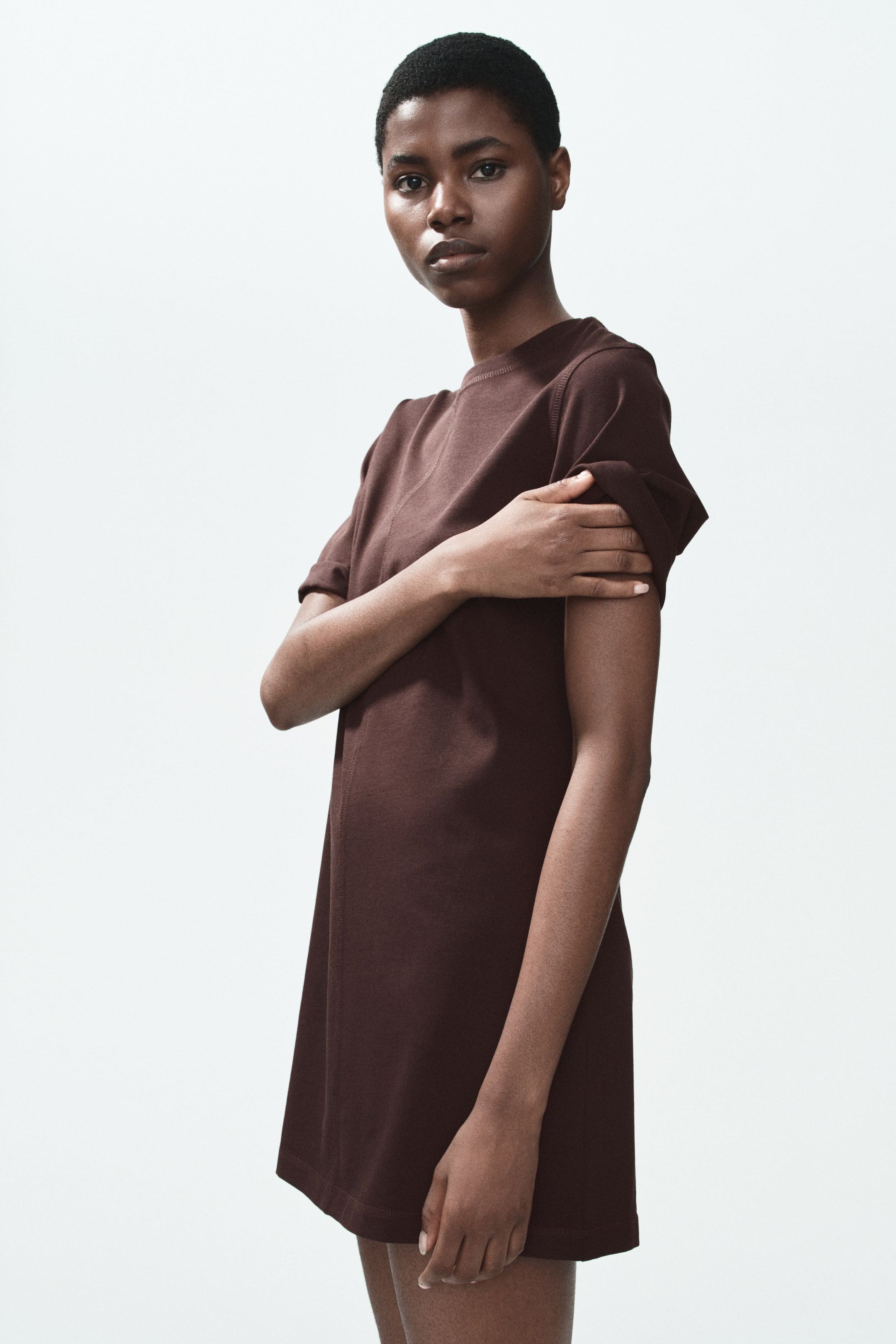 Robe T-shirt en coton