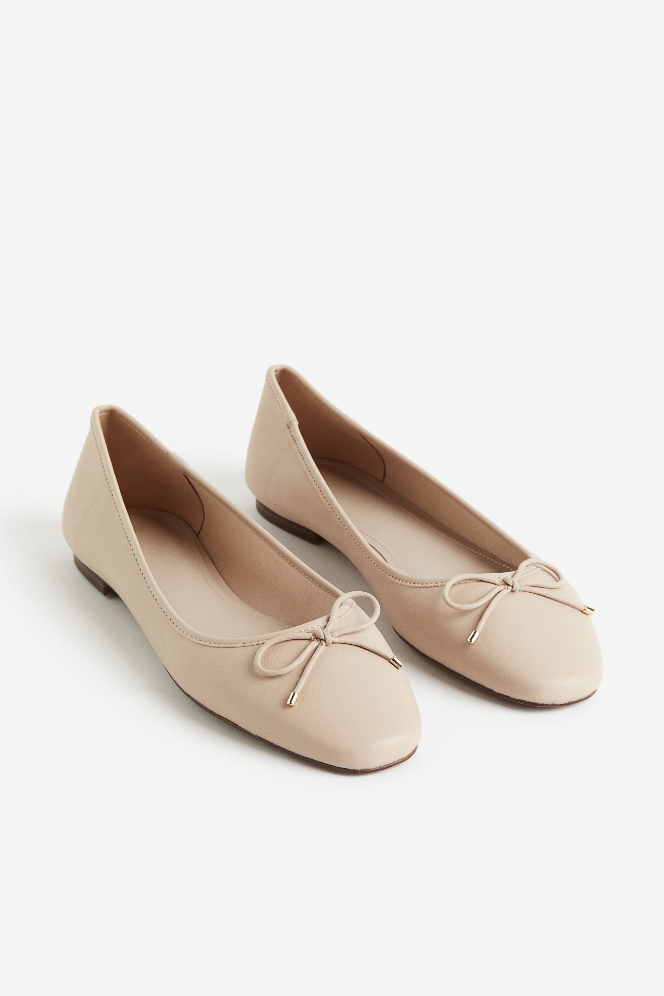 Ballet pumps - Light beige - Ladies | H&M GB