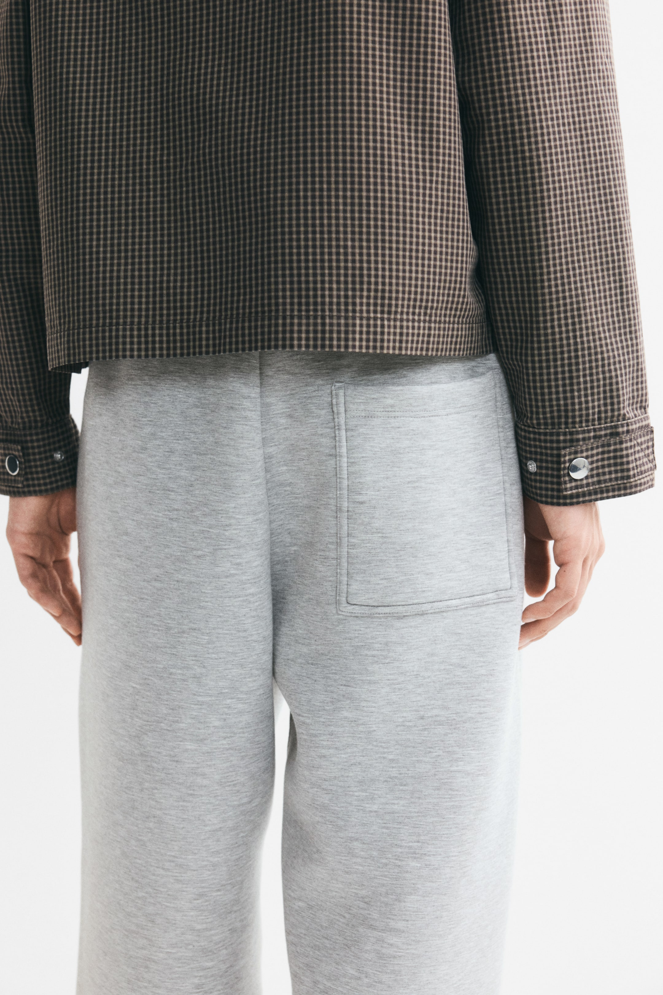 Relaxed-Fit Barrel-Leg Scuba Joggers