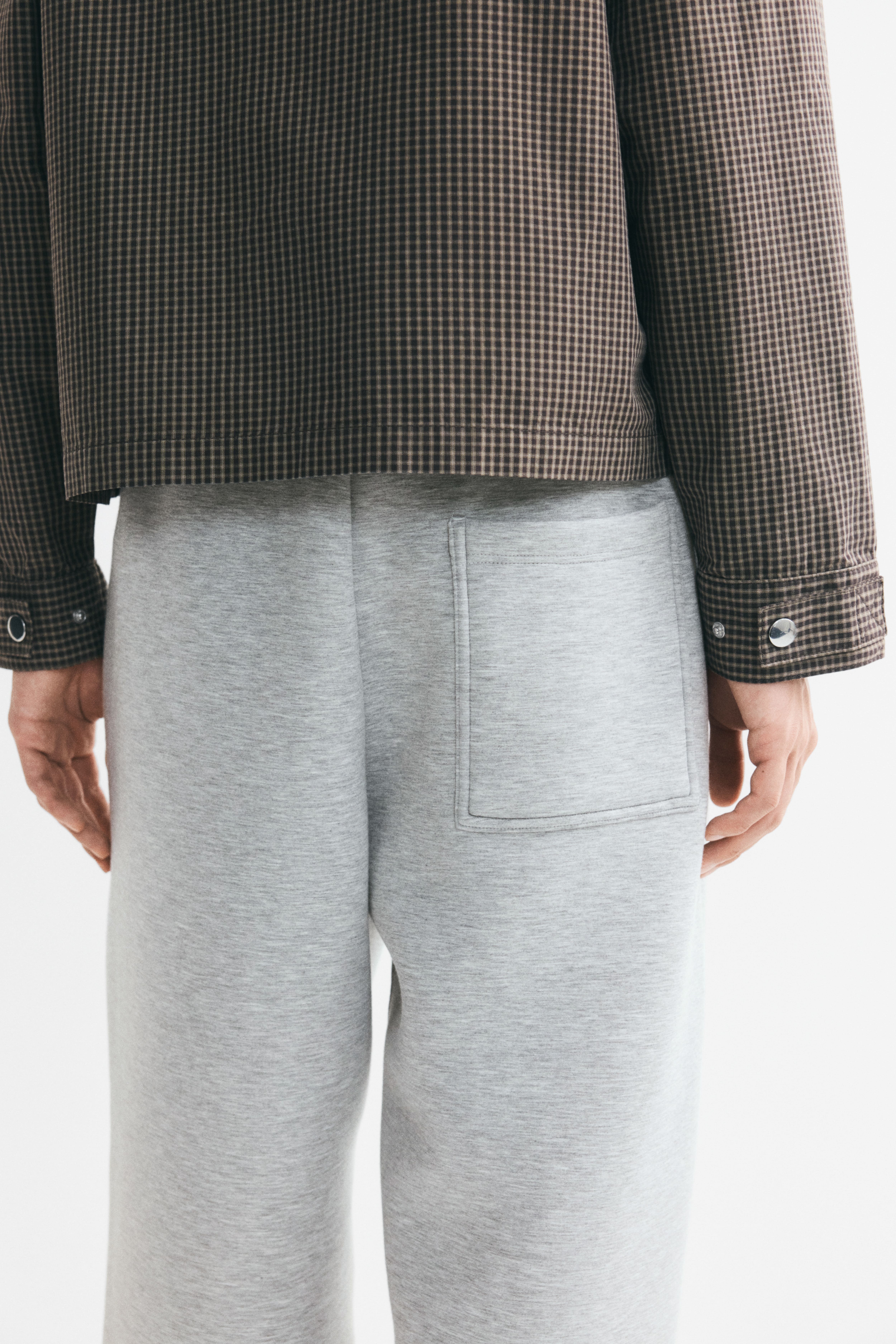 Pantalon de jogging décontracté jambes tonneau