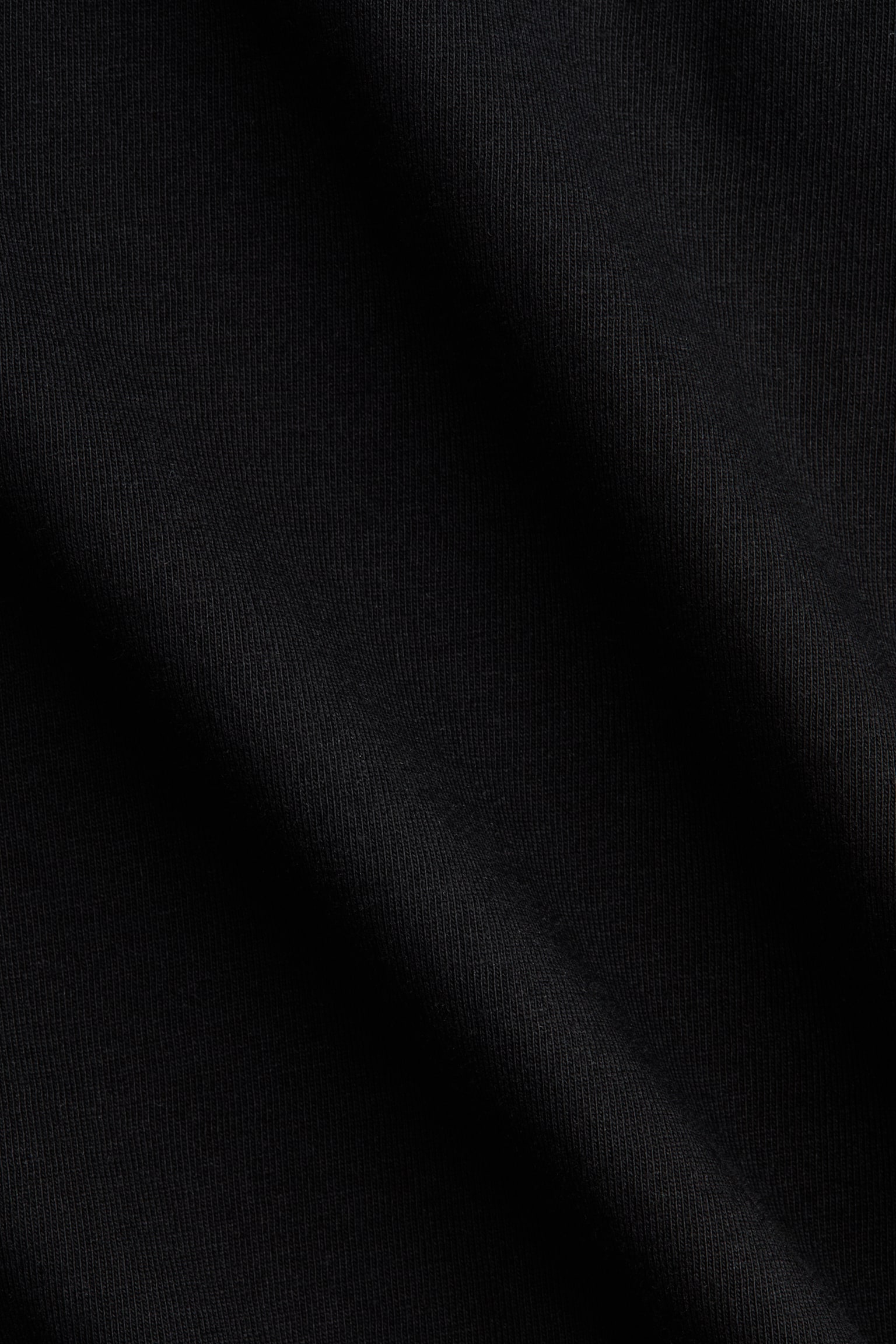 Long-sleeved cotton top - Black/Light beige/Beige - 5