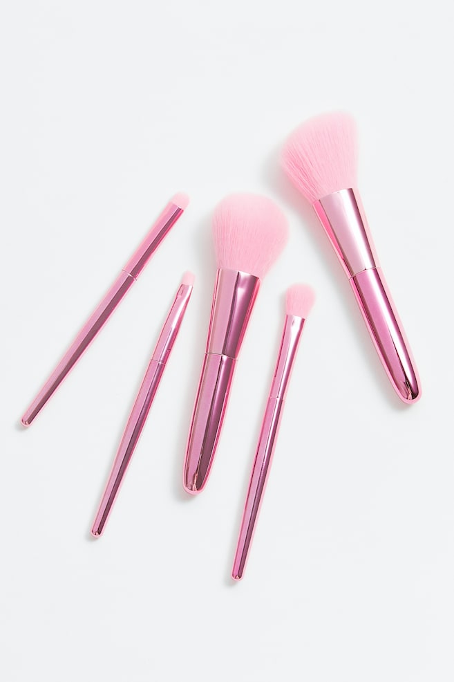 Make-up brushes - Light pink/Hot pink/Pink - 2