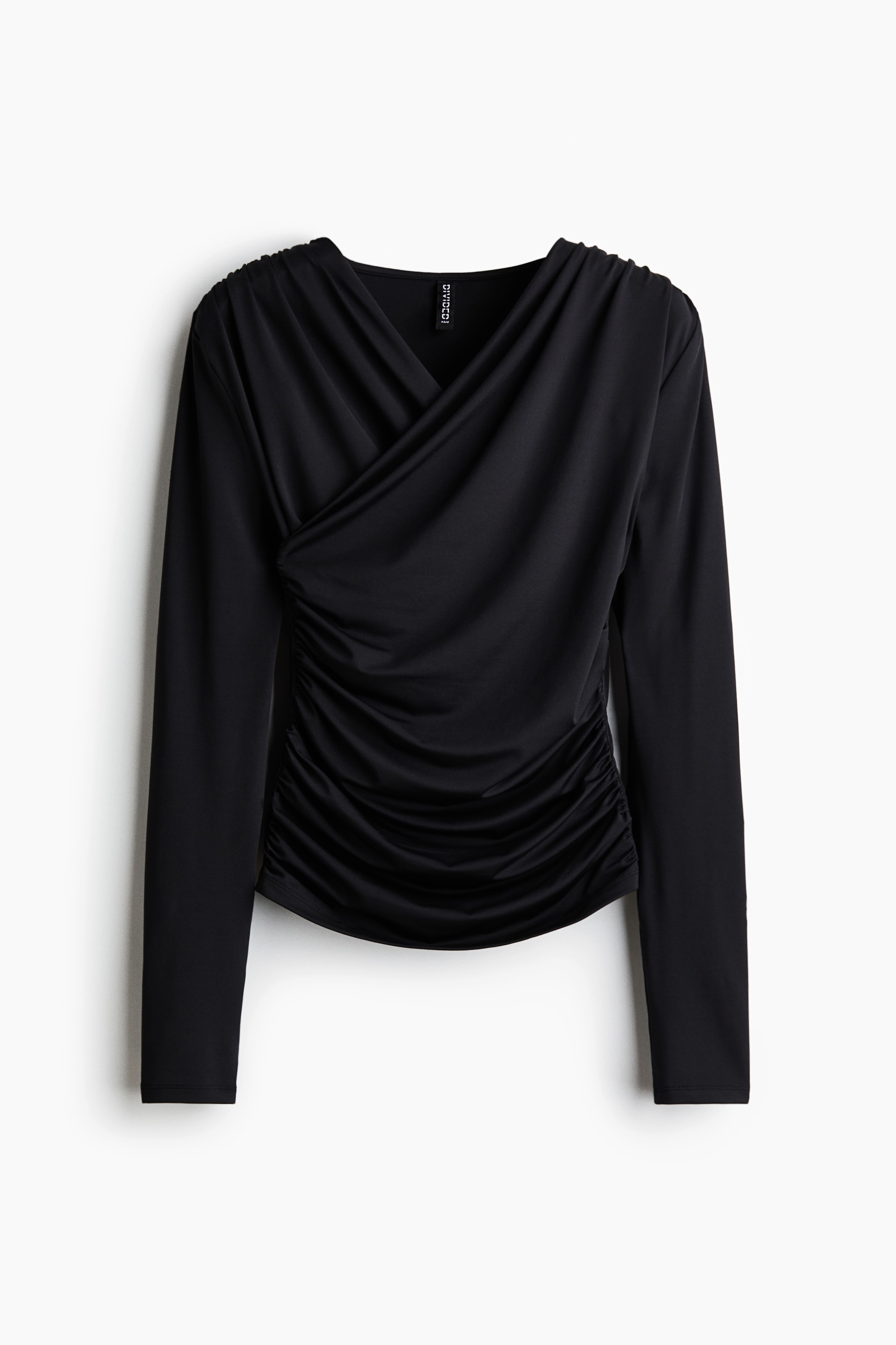 Draped Jersey Top