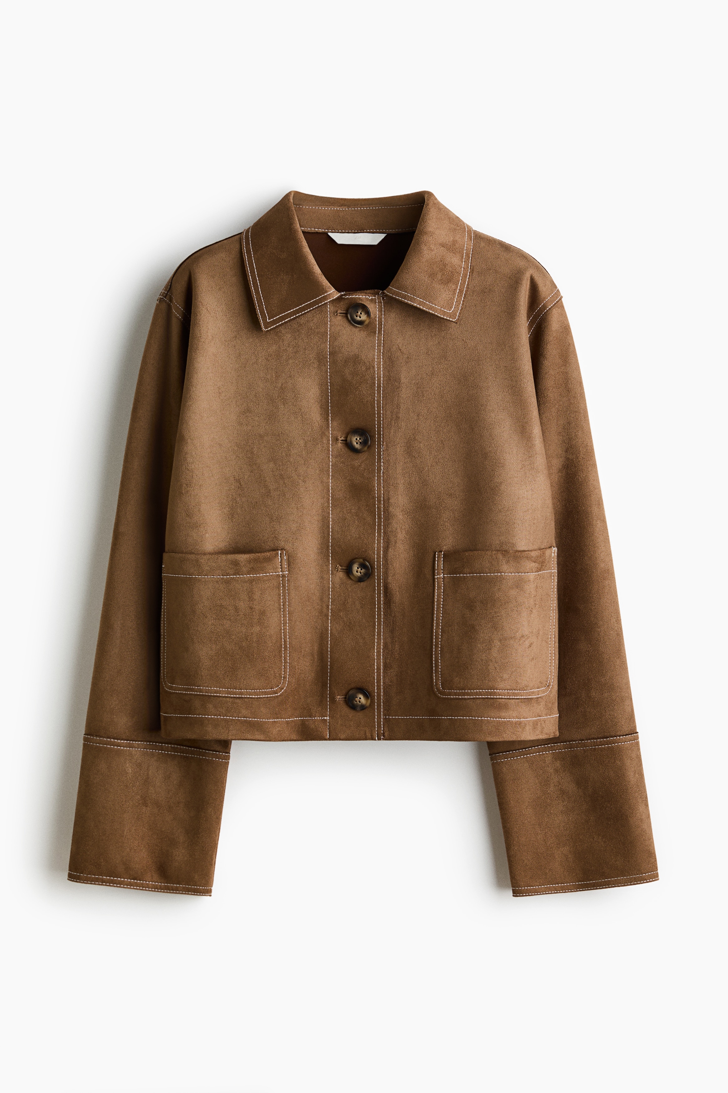 Veste en jersey - Beige foncé