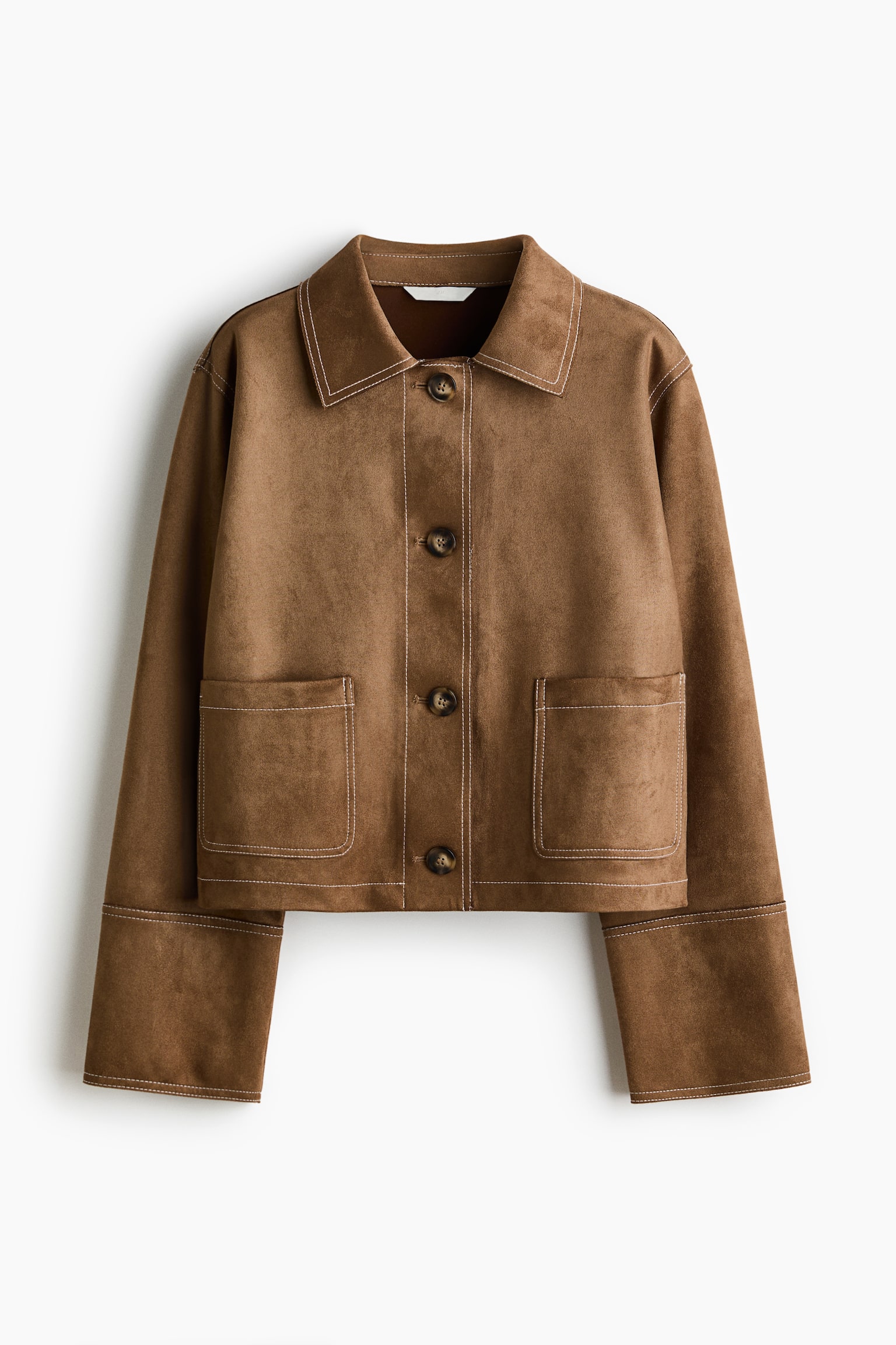 Jersey jacket - Dark beige - 2