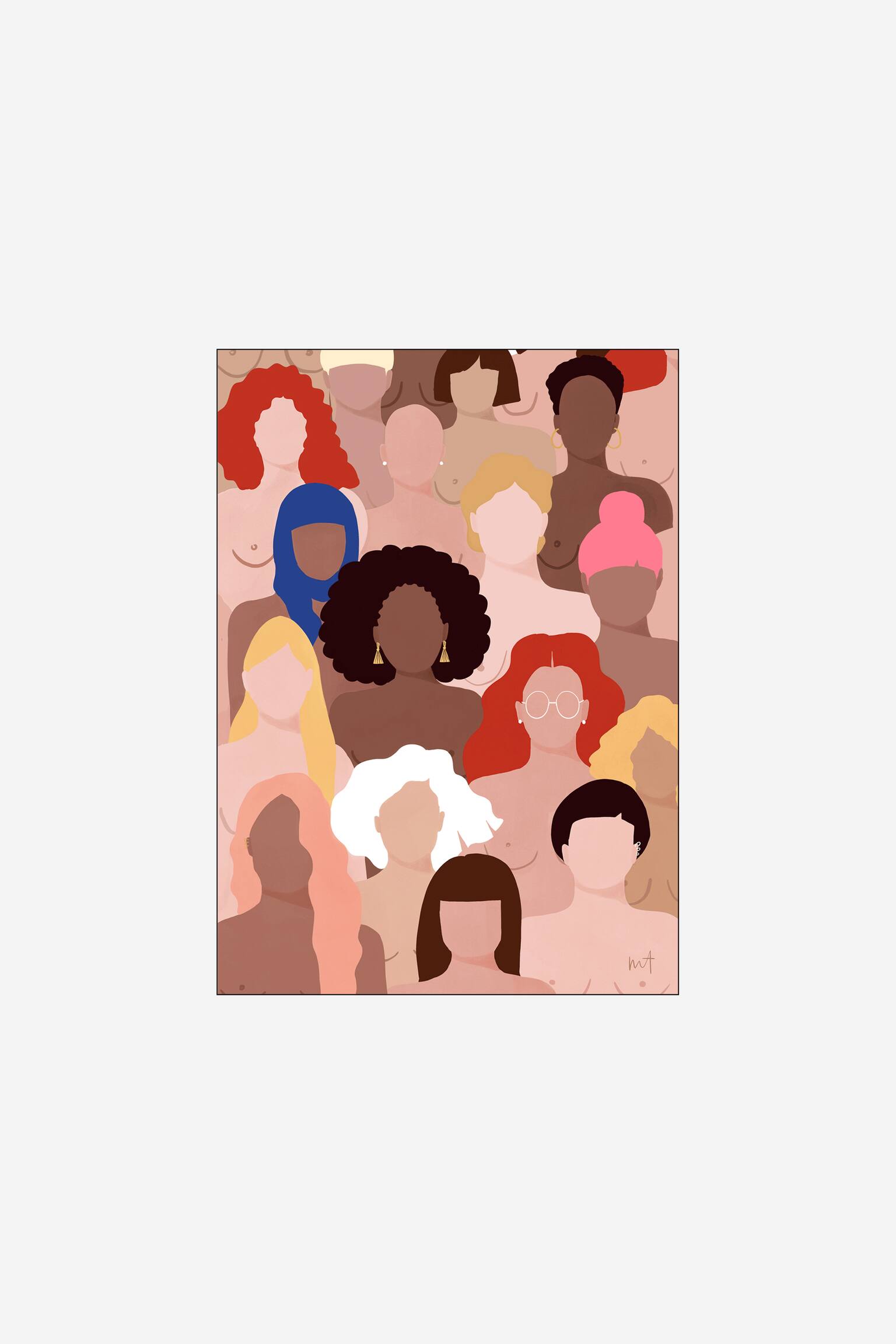 Maja Tomljanovic - Who Run The World - Kleurrijk/vrouwen