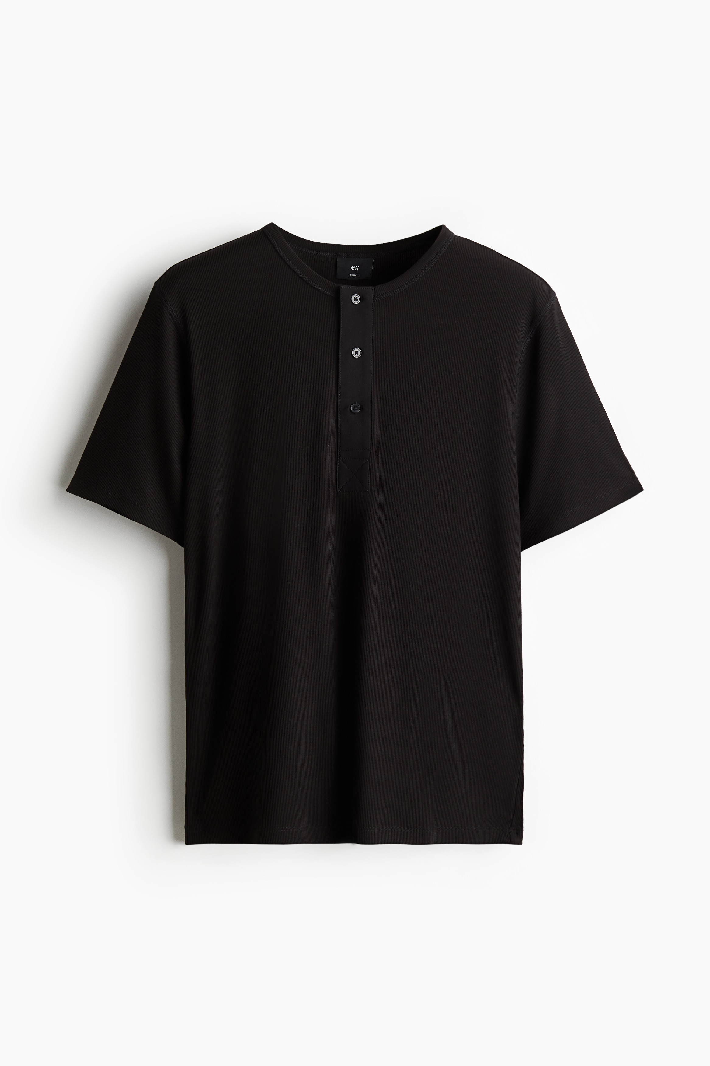 Slim-Fit Ribbed T-Shirt from H&M - $29.99