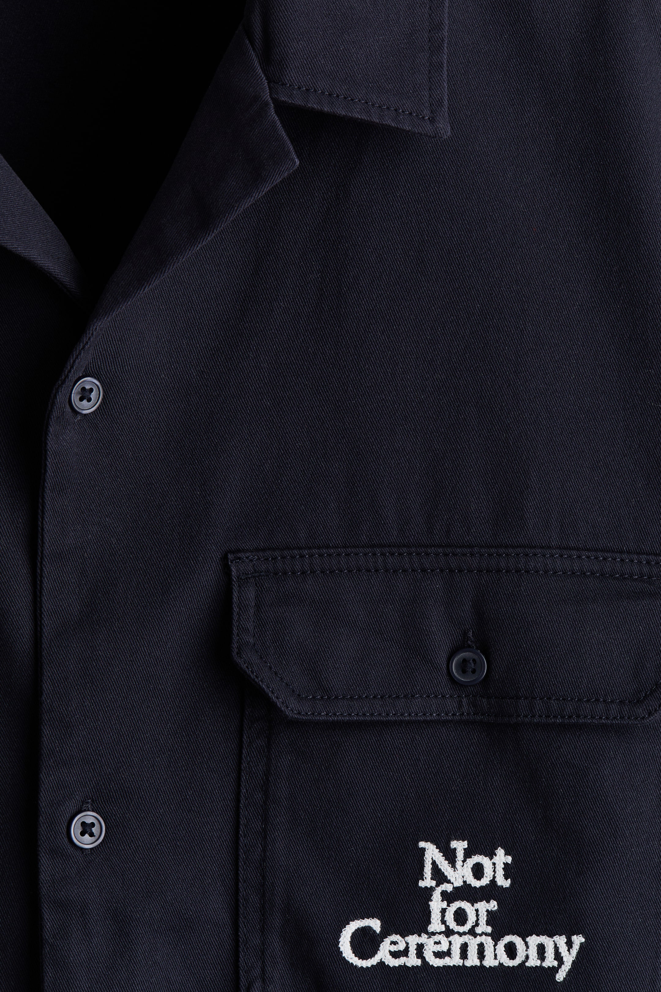 Relaxed-Fit Short-Sleeved Utility Shirt