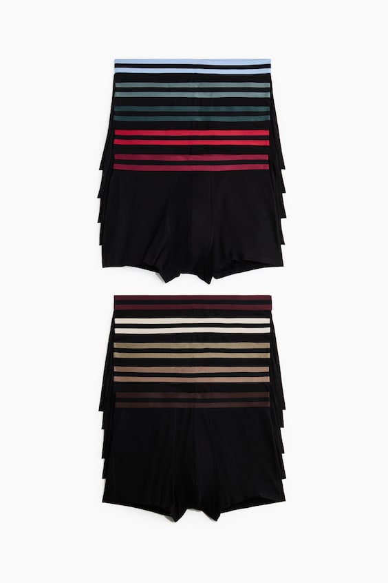 Трусы-боксеры для мужчин, хлопок, 10 шт. — H&M