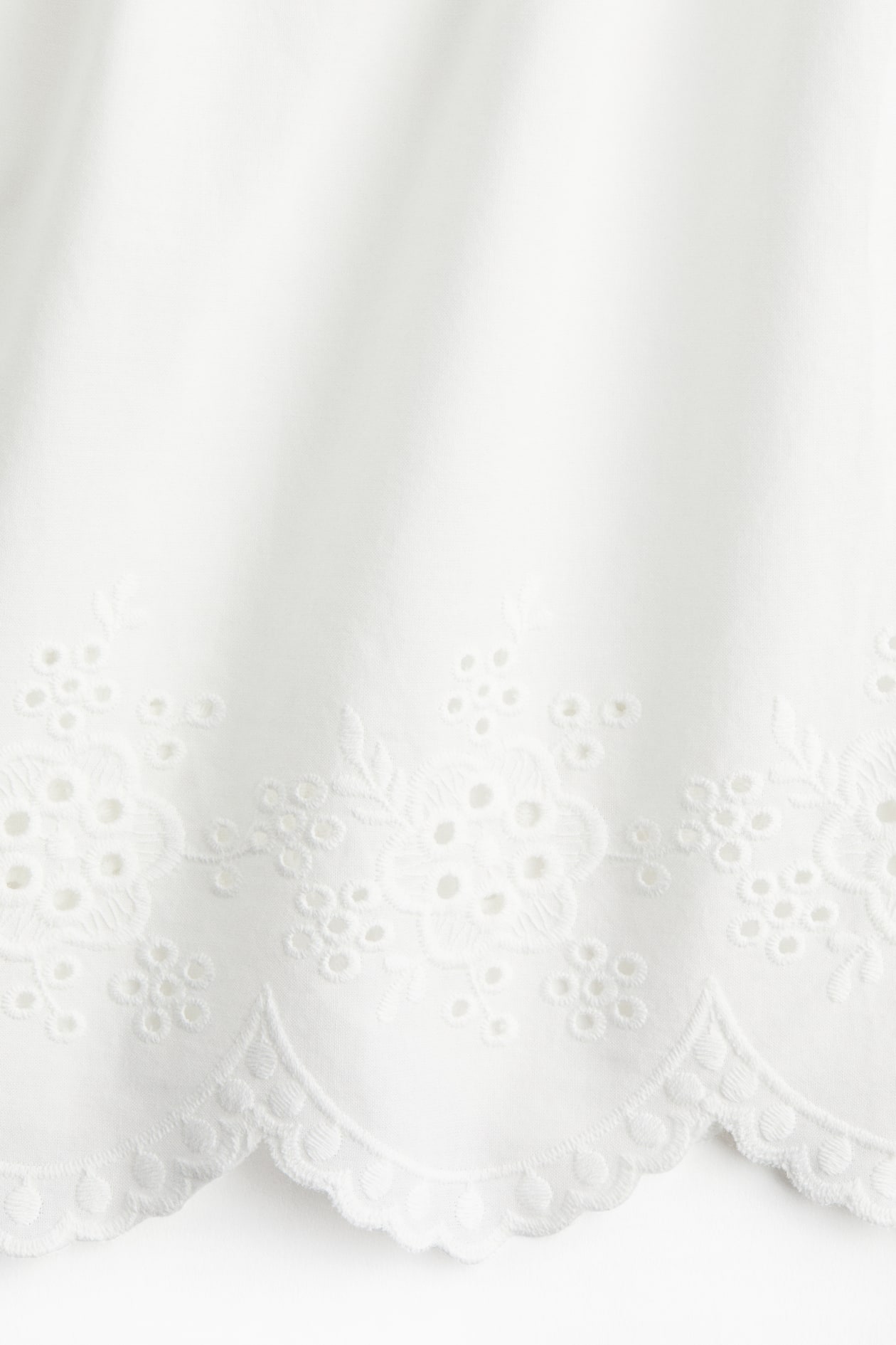 Embroidered Top with Tie Shoulder Straps - image 5