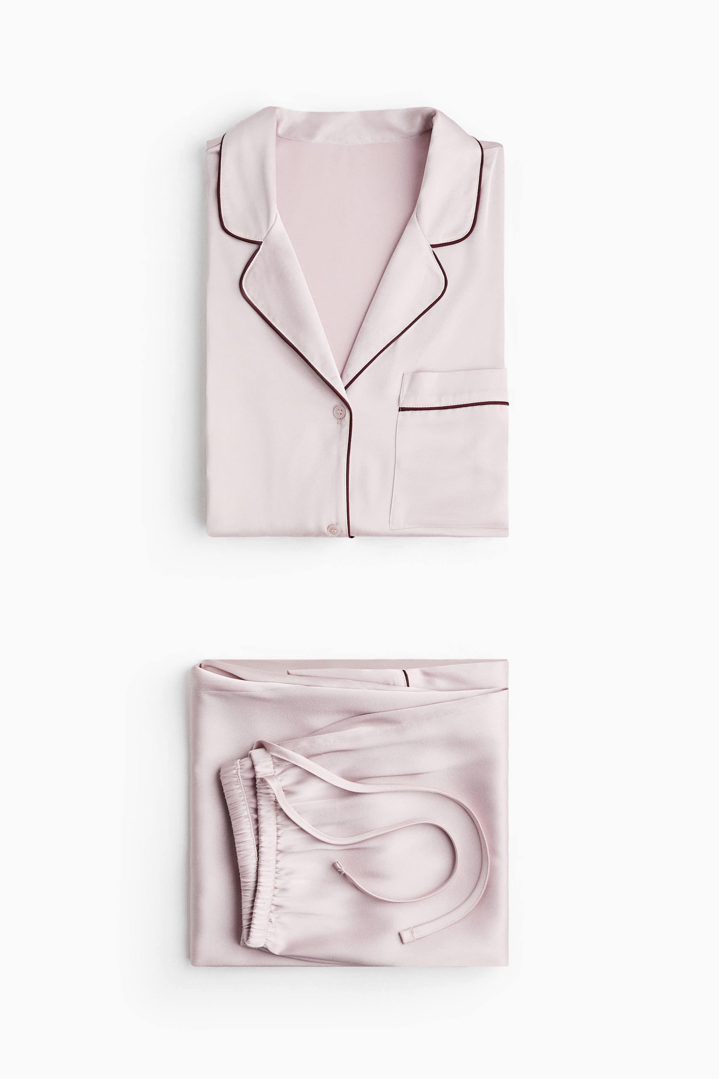Satin pyjamas