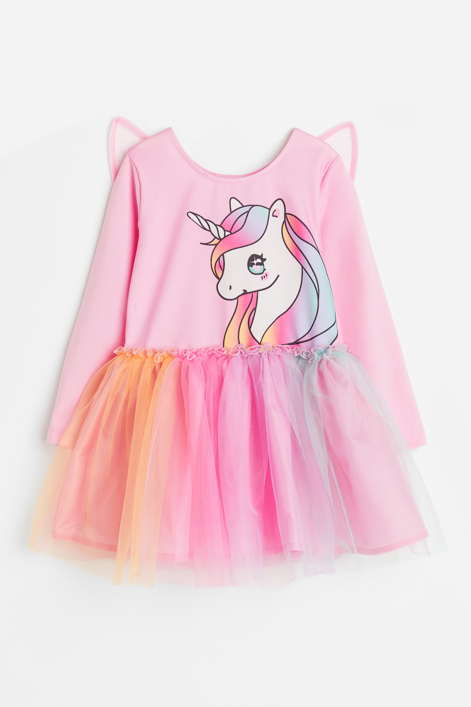 Tulle Skirt Fancy Dress Costume - Pink/Unicorn/Purple/Butterfly - 1