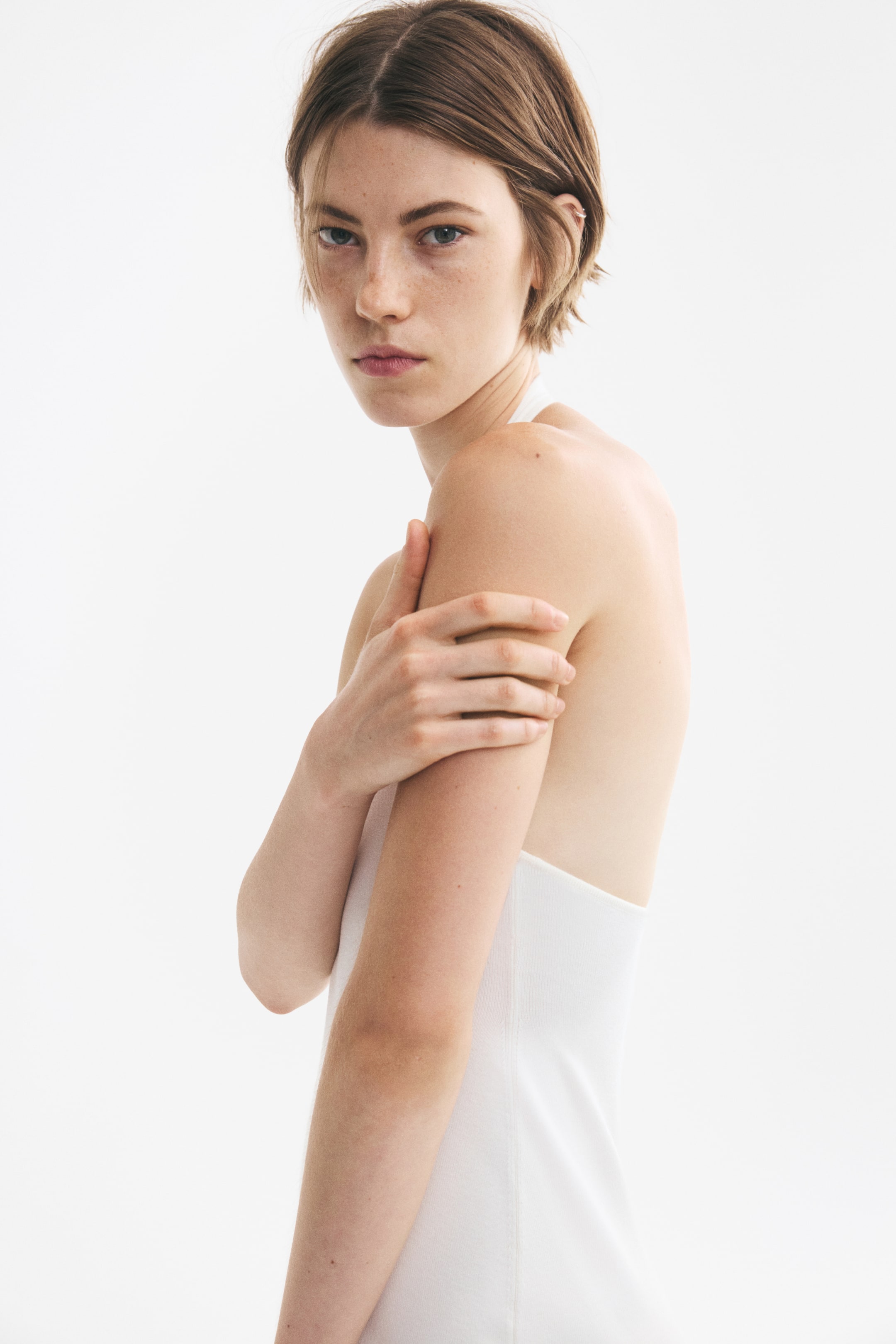 Robe dos nu à mi-mollet