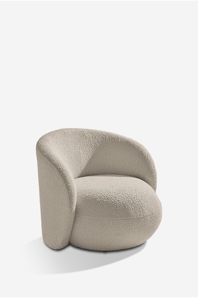 Bloom Sessel - Beige/Grün/Naturweiß/Braun/Cremefarben - 1