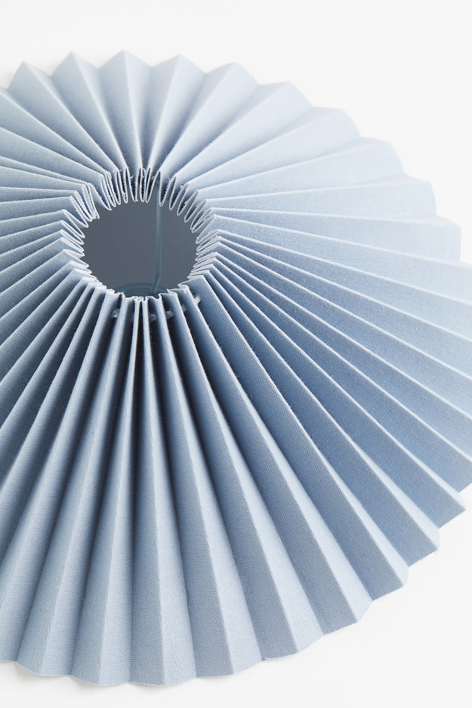 Pleated lamp shade - Light blue - 5