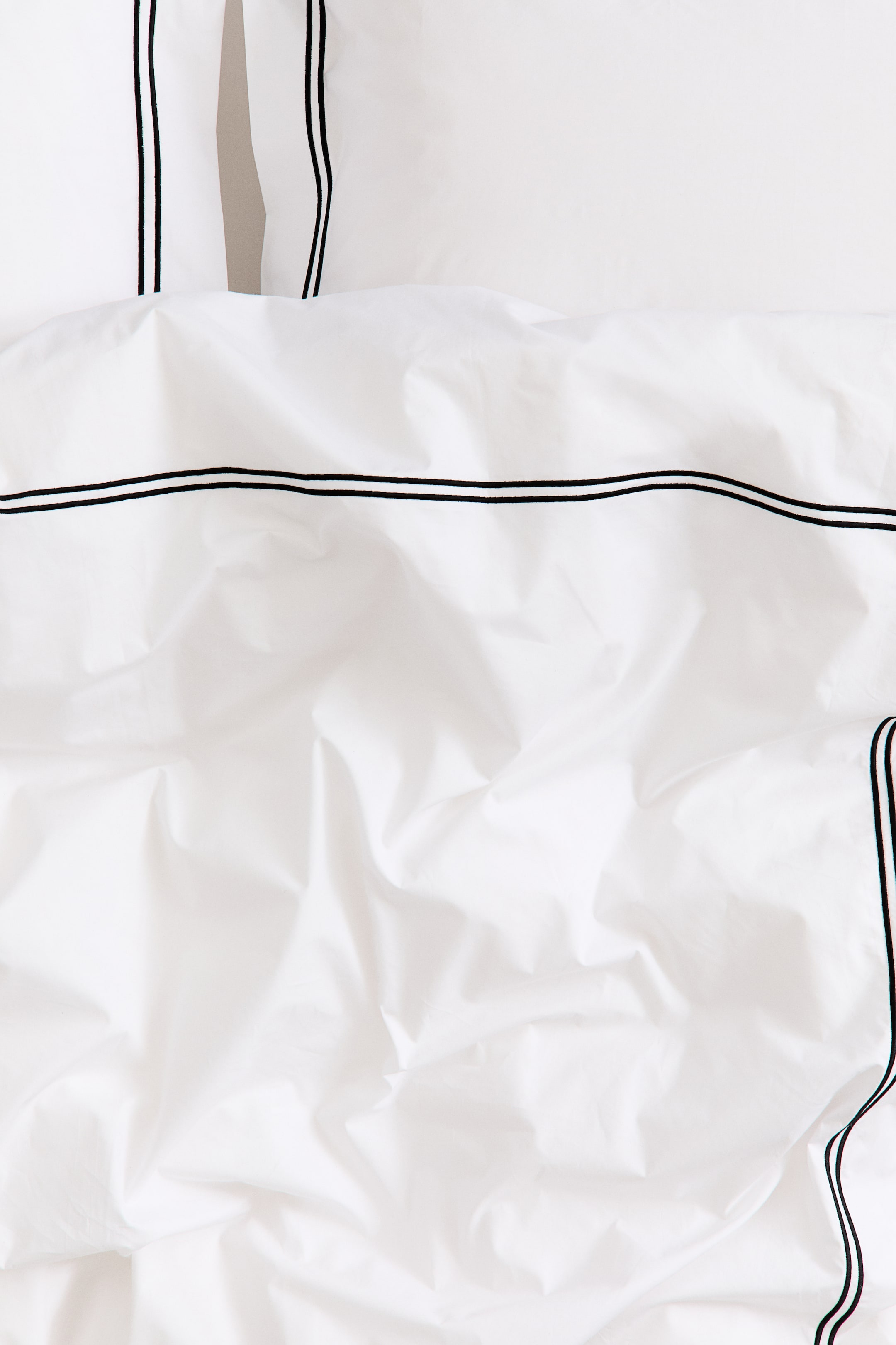 Cotton Percale King/Queen Duvet Cover Set