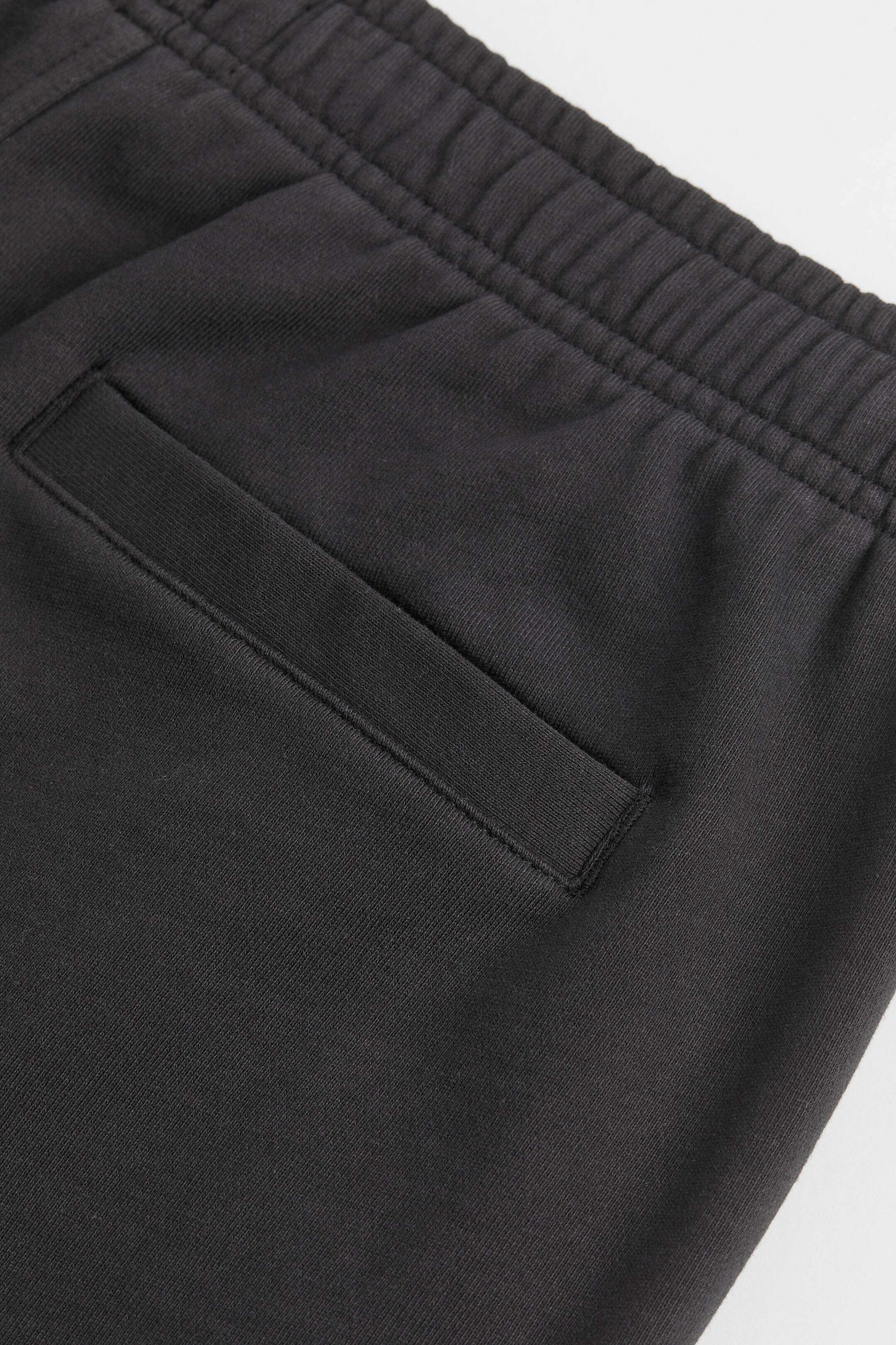 View larger image: Relaxed Fit Cotton sweatshorts - Black - Men | H&M IN 3