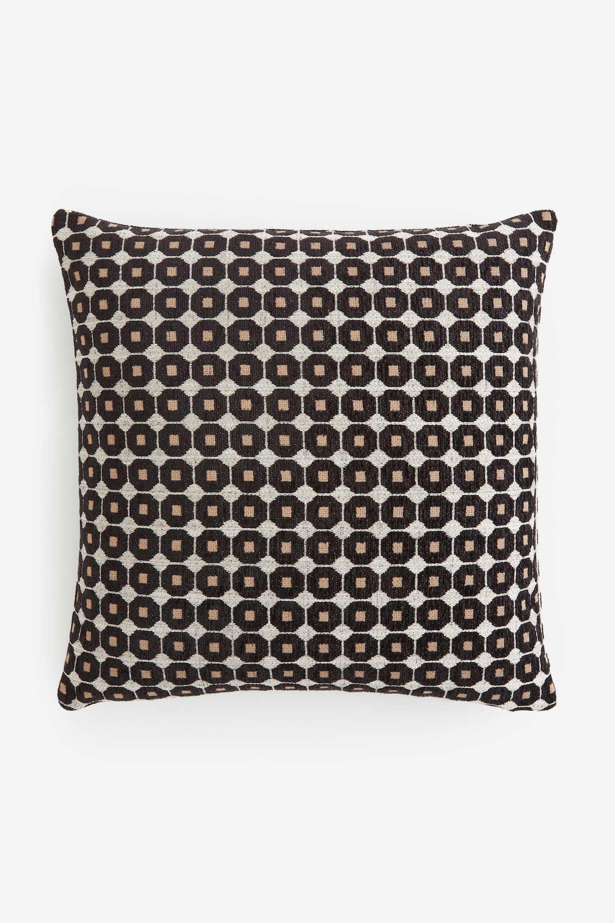 Patterned Cushion Cover Black/patterned Home All H&M US