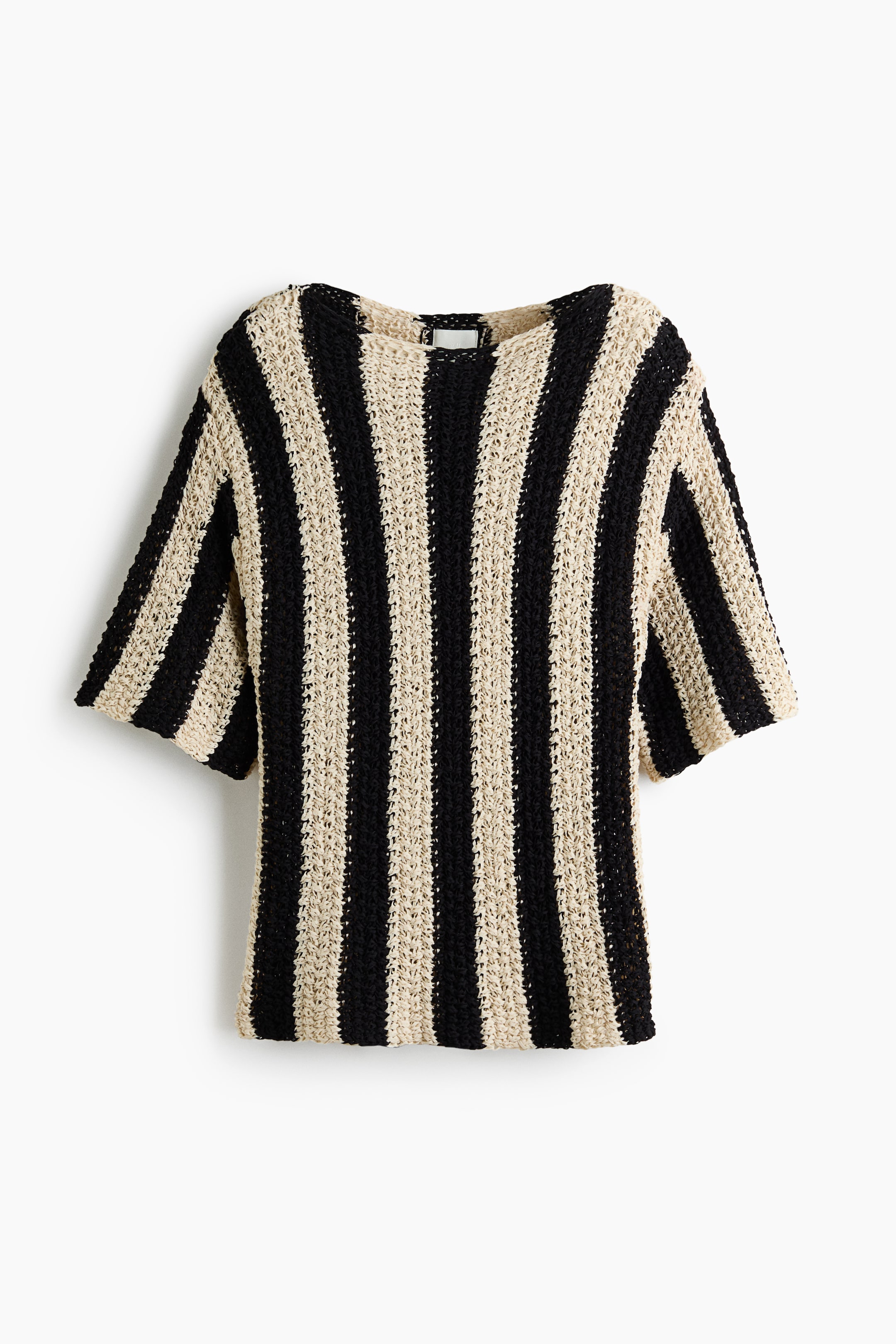 Knit Boat-Neck Top