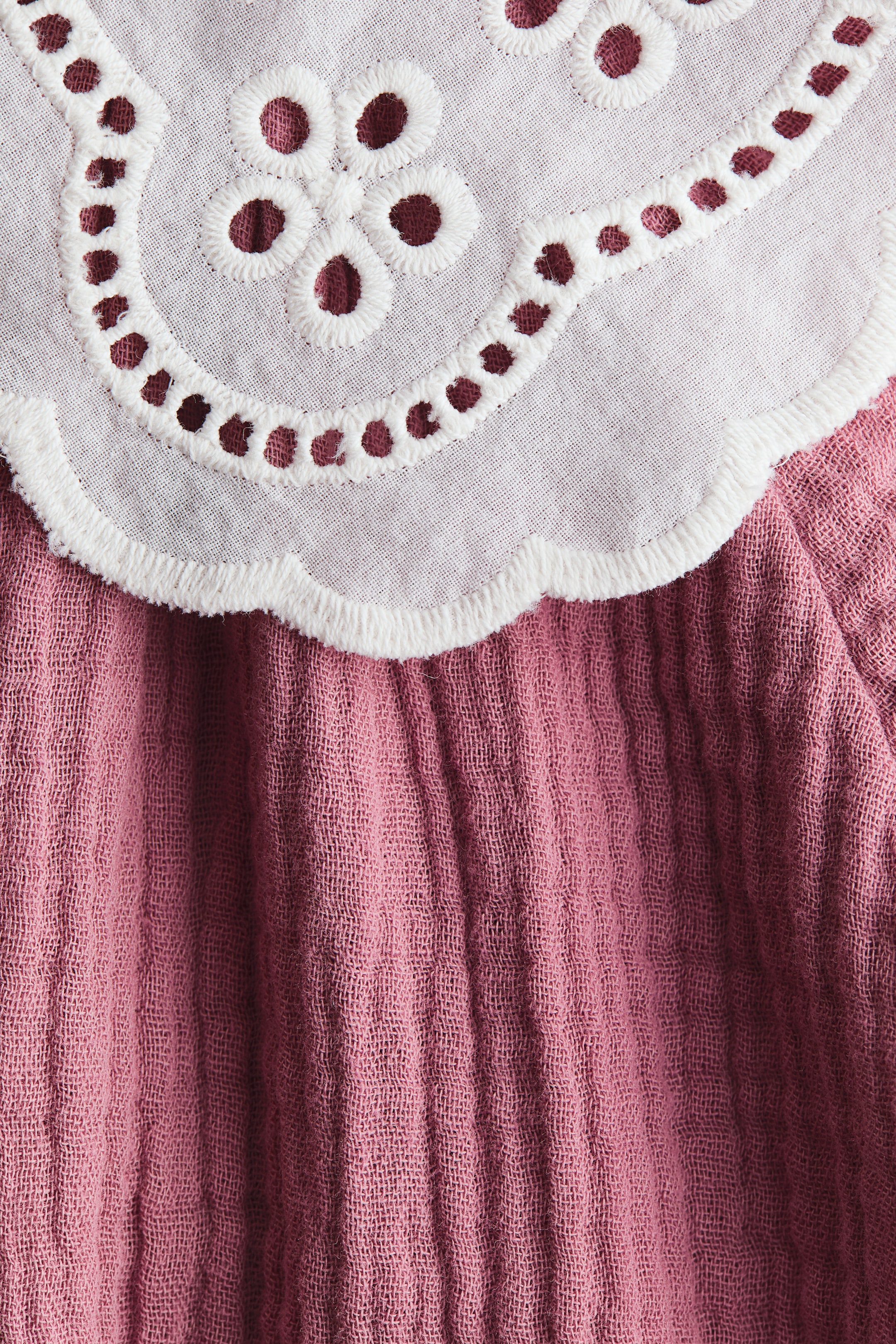 Combinaison en mousseline de coton