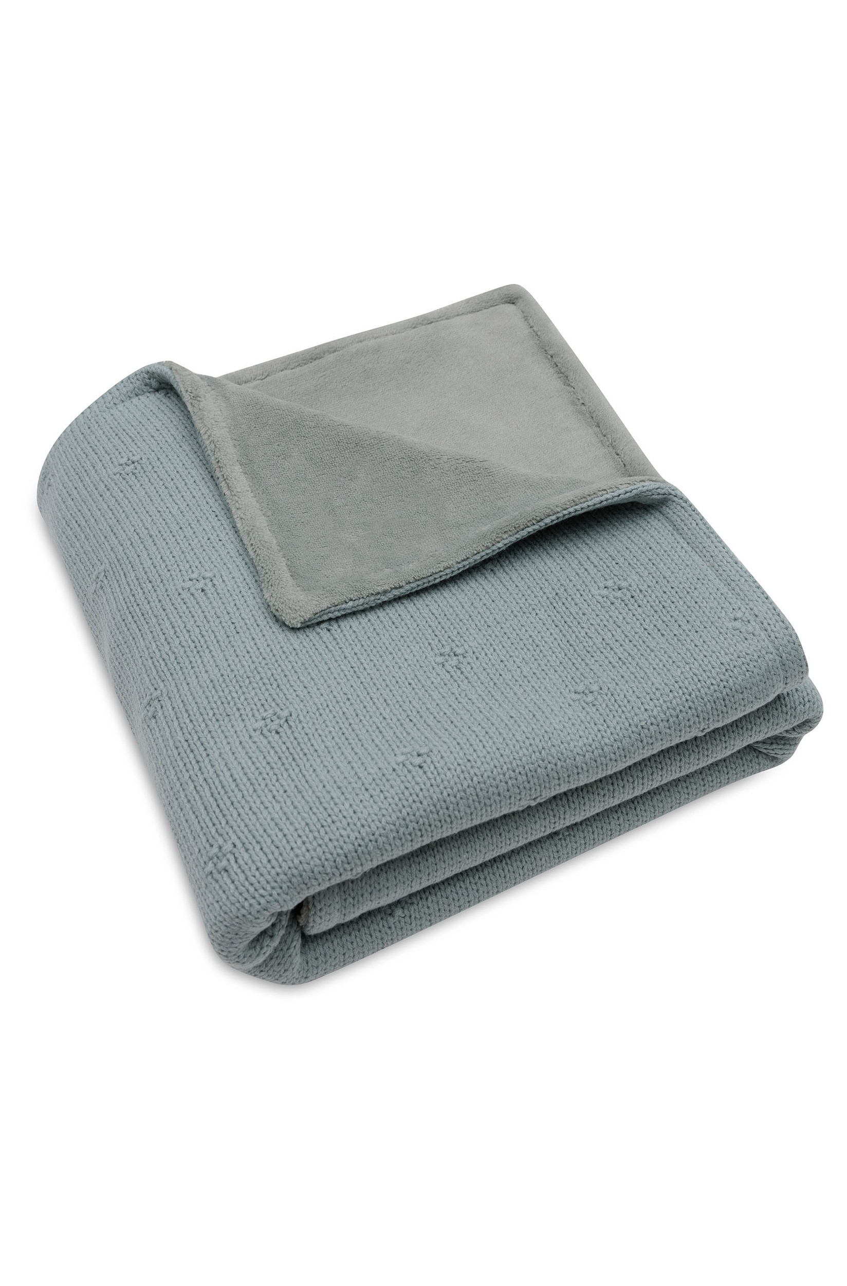 Jollein ledikant deken Cosy Knit - Ivory/Velvet | wehkamp