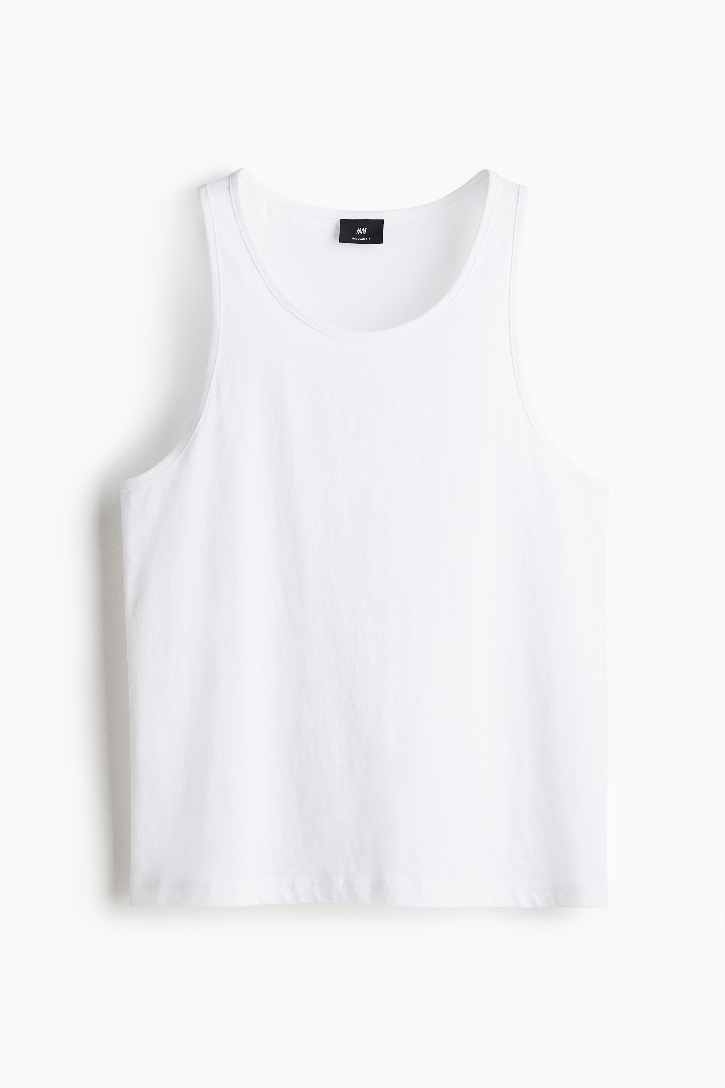 Kolsuz Üst Regular Fit - Beyaz/Açık turkuaz/Siyah