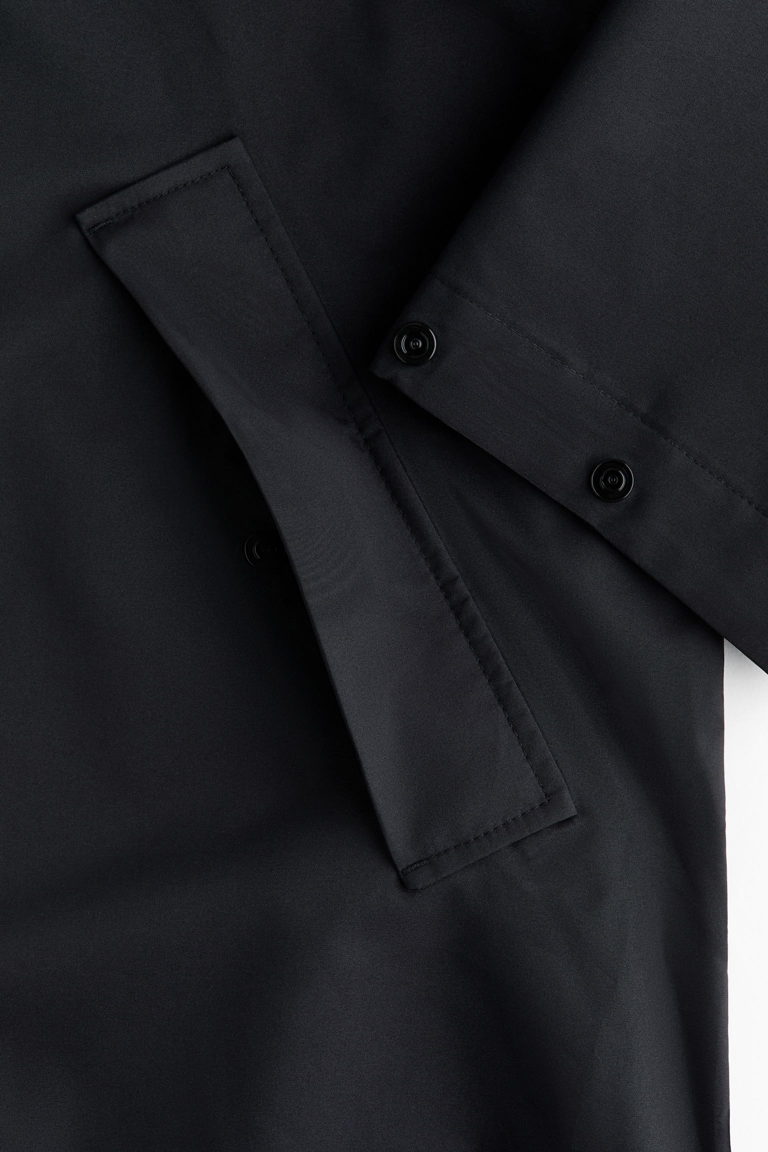 Женские куртки H&M Move Loose-Fit Raincoat with StormMove™, цвет: Чёрный — фото 9