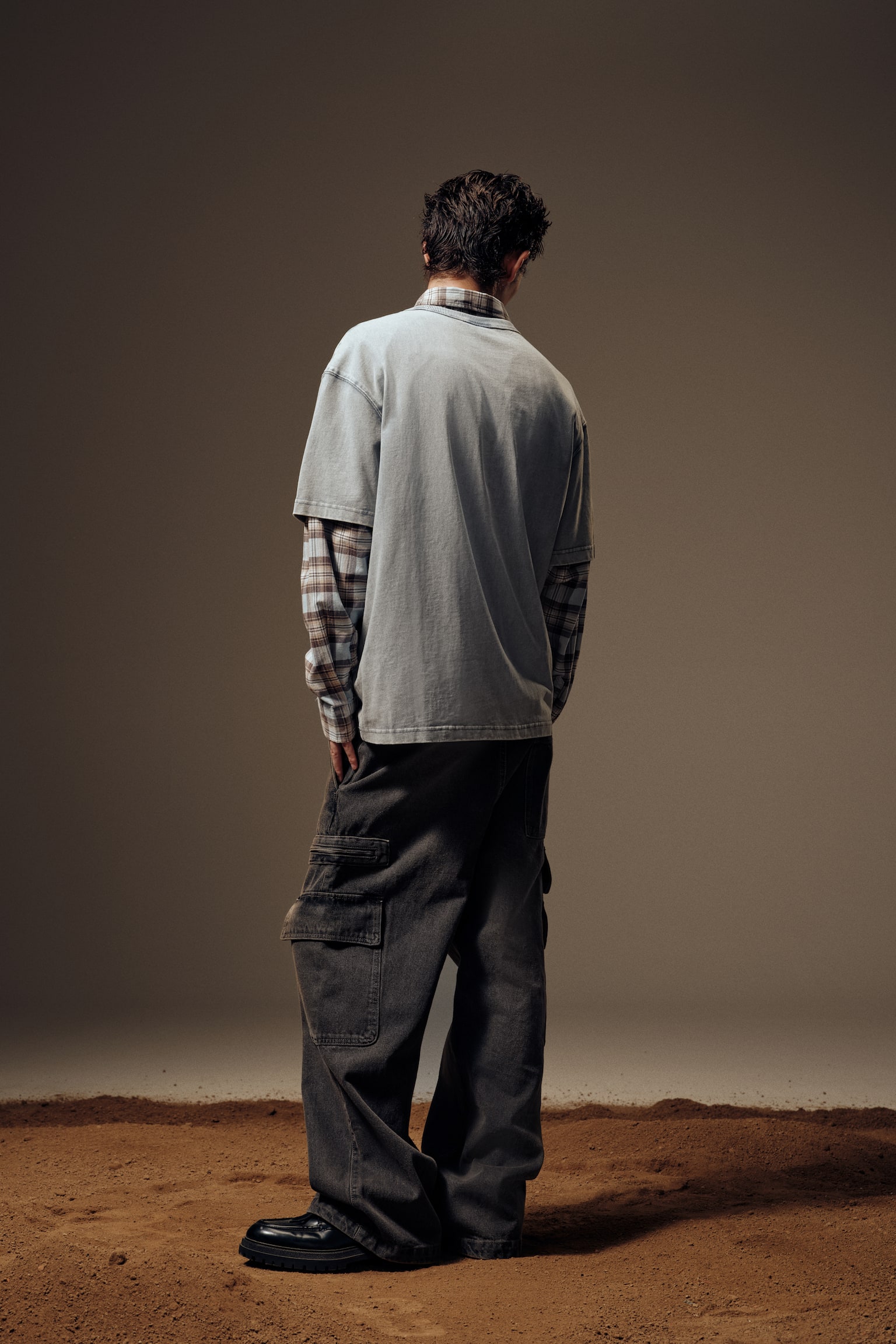 寬鬆剪裁T恤 - 藍色/綠色/Rustbound/黑色/Rustbound - 7