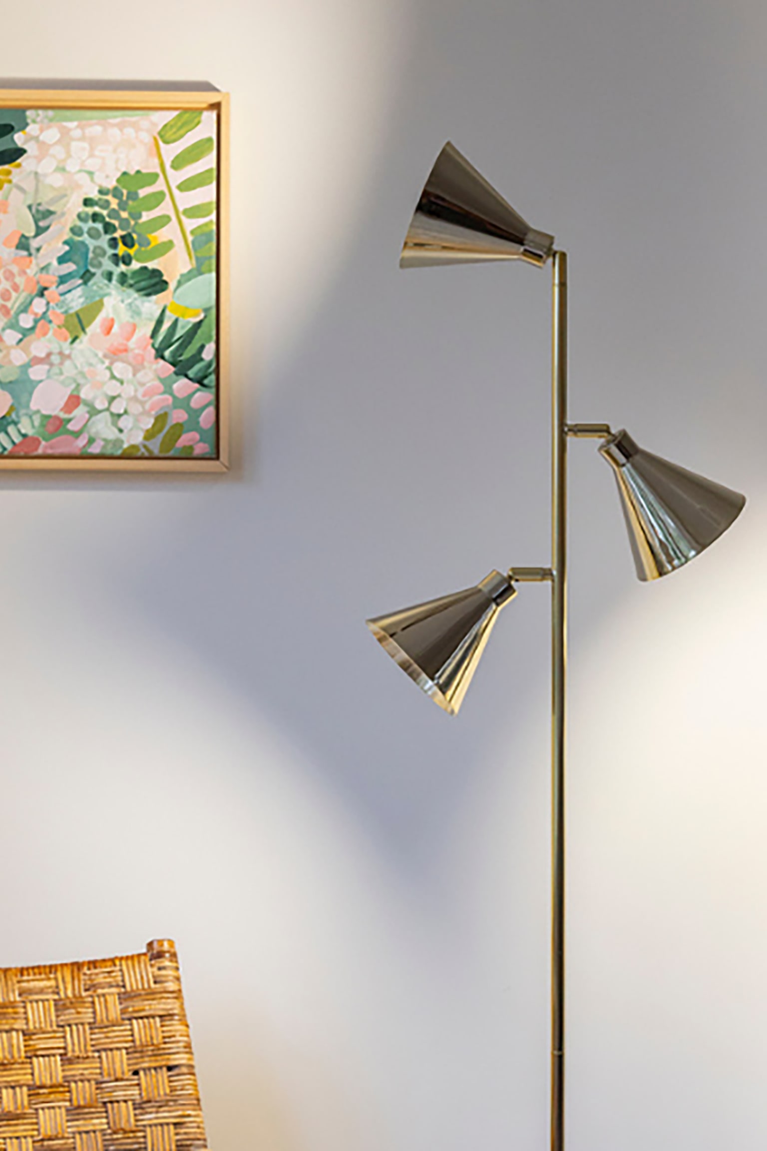 Cone Floor Lamp - Gold - 2