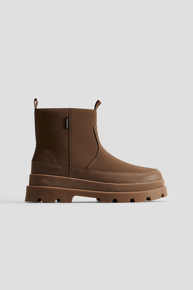 Waterproof Boots - Brown - 1