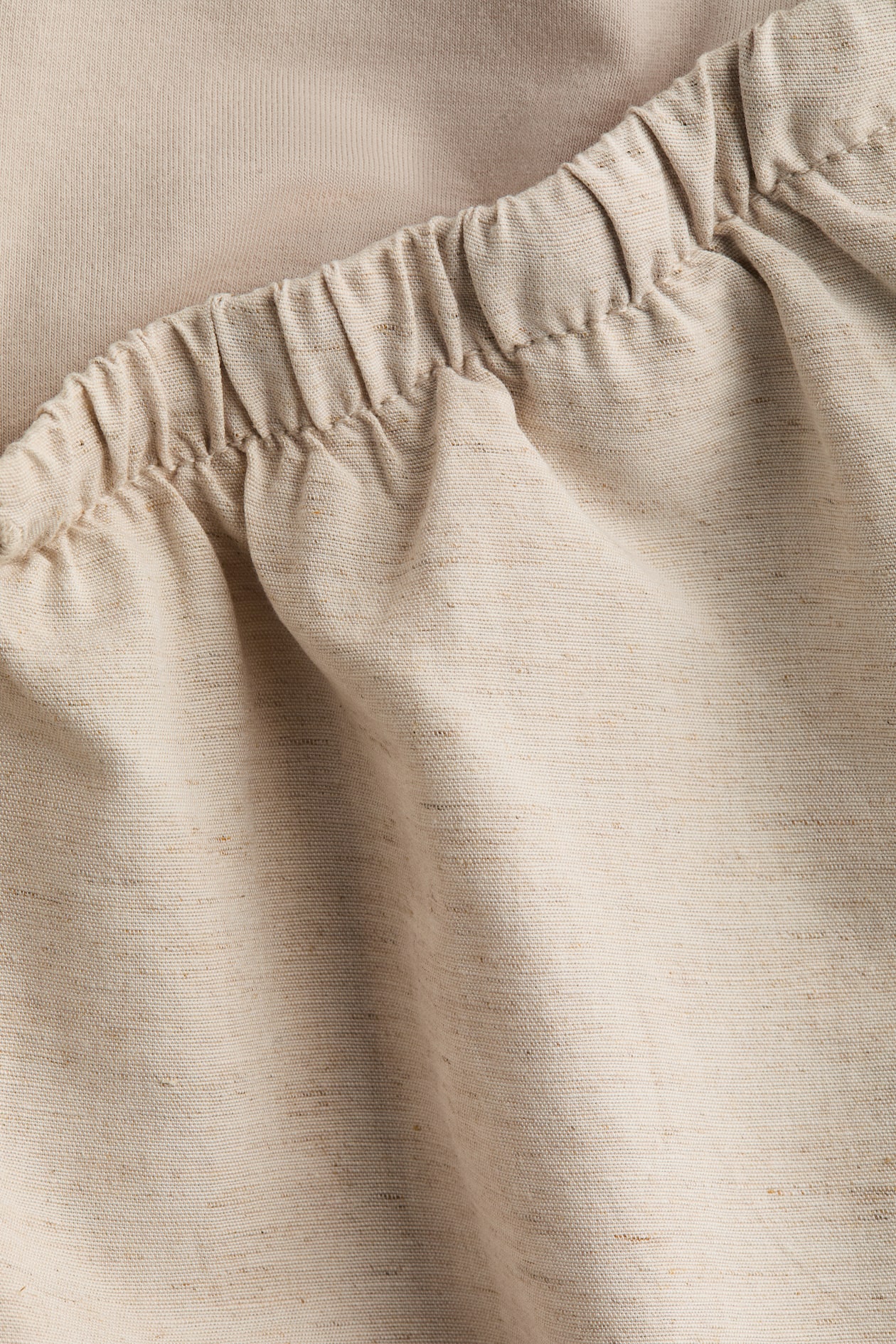 MAMA Linen-Blend Shorts - image 2