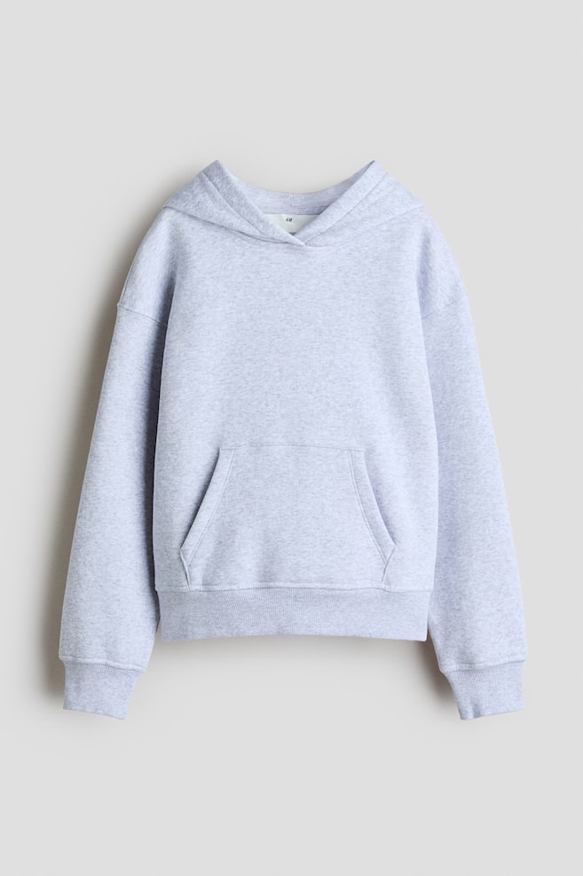Maglia con cappuccio - Grigio chiaro mélange/Nero/Nero/Beige chiaro mélange/Crema/Grigio chiaro mélange/Rosa chiaro/Rosa - 1