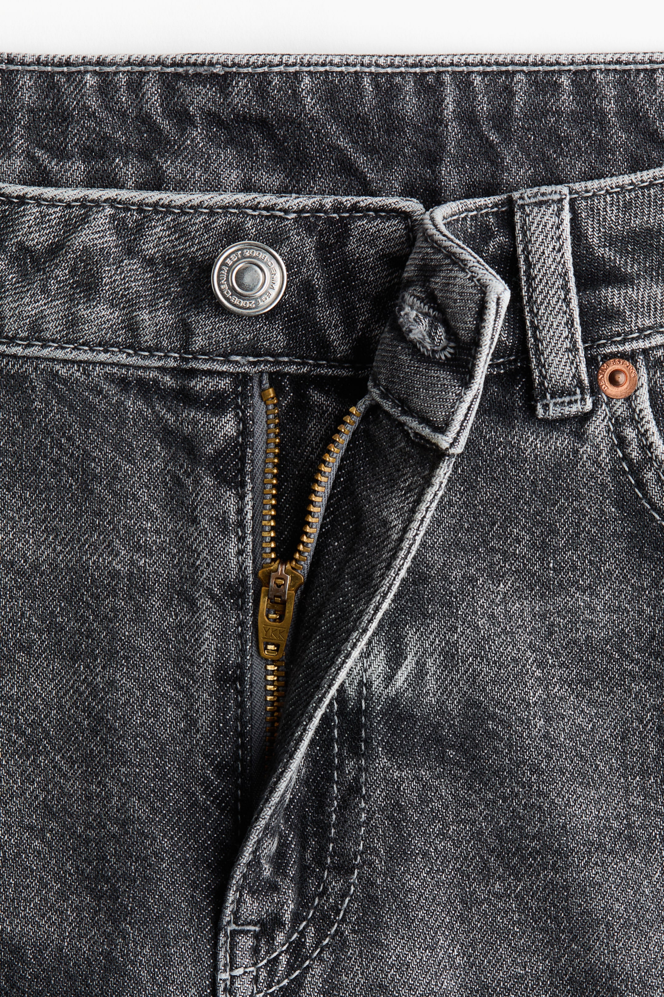 Женские джинсы H&M Baggy Regular Waist Jeans — фото 4