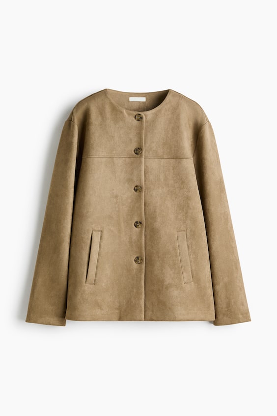 Женские куртки H&M Napped Jacket