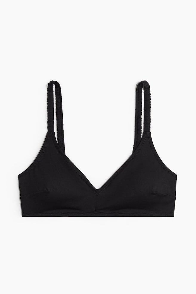 Haut de maillot triangle paddé - Noir - 1