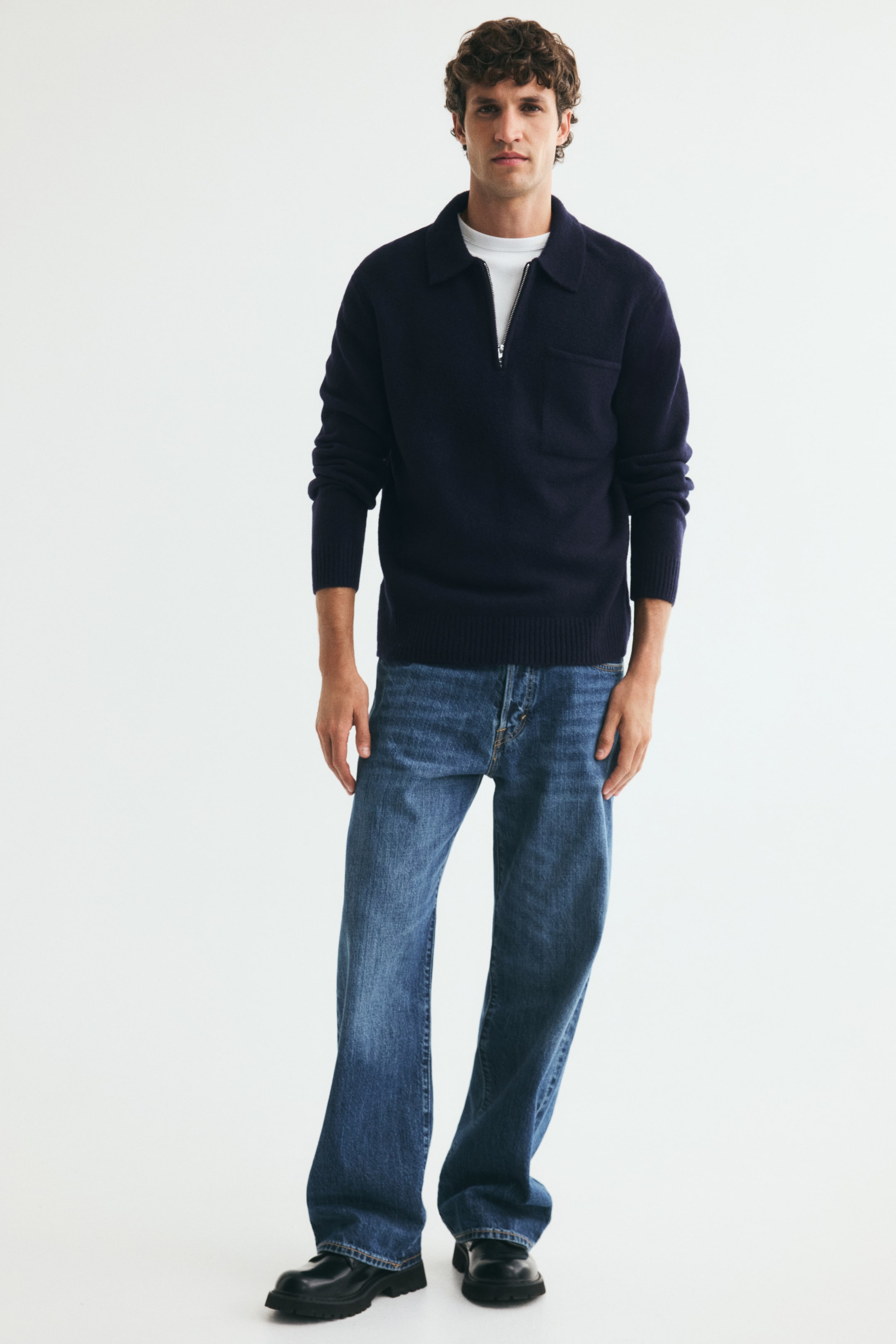 Polo classique en tricot