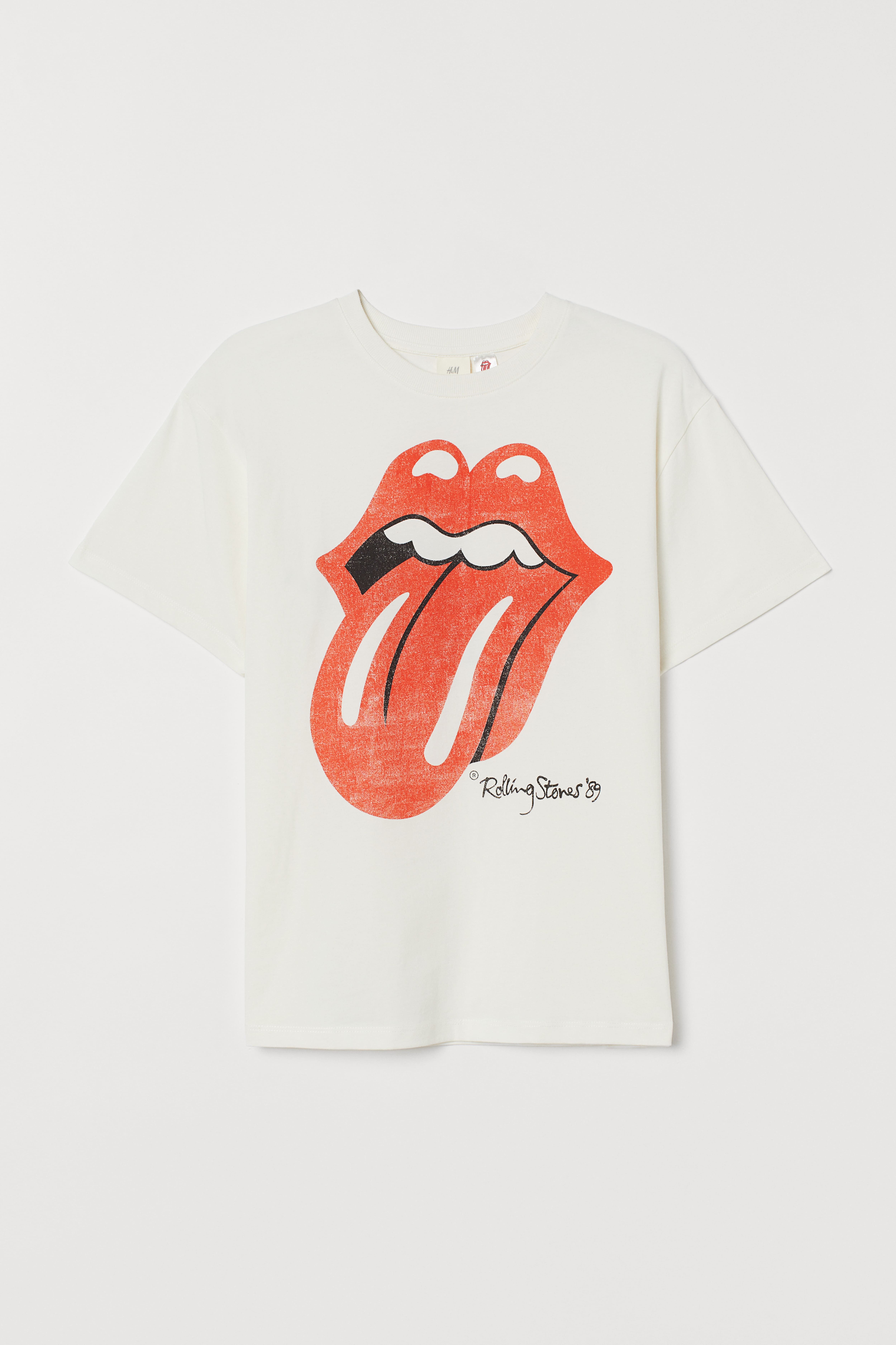 Lips t shirt h&m best sale