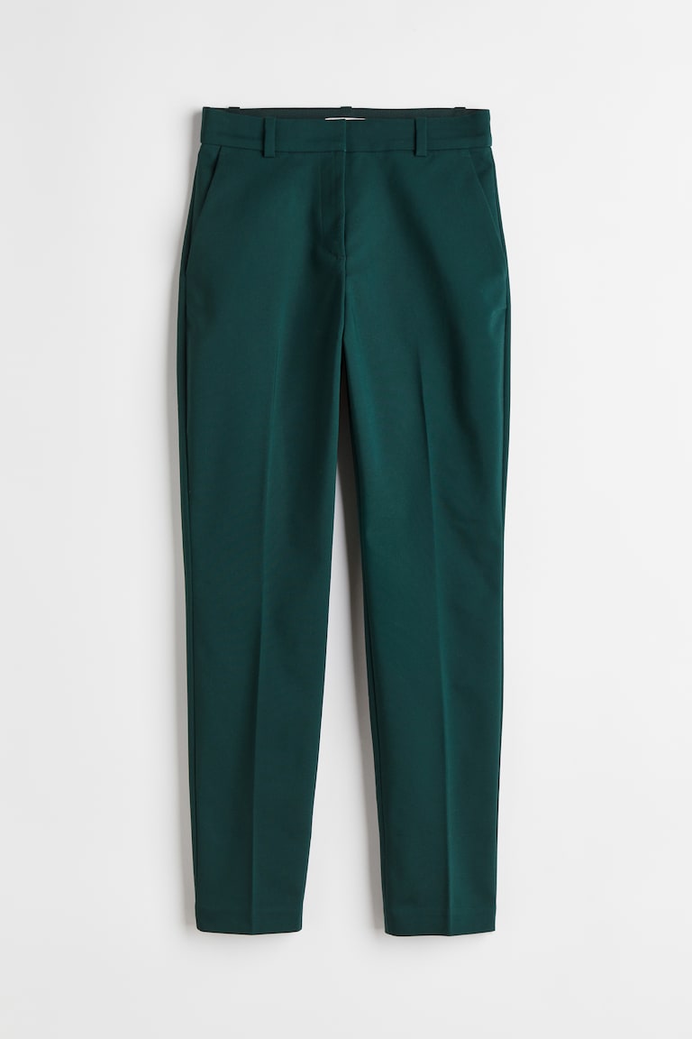 h&m cigarette trousers Women's Black Cigarette trousers
